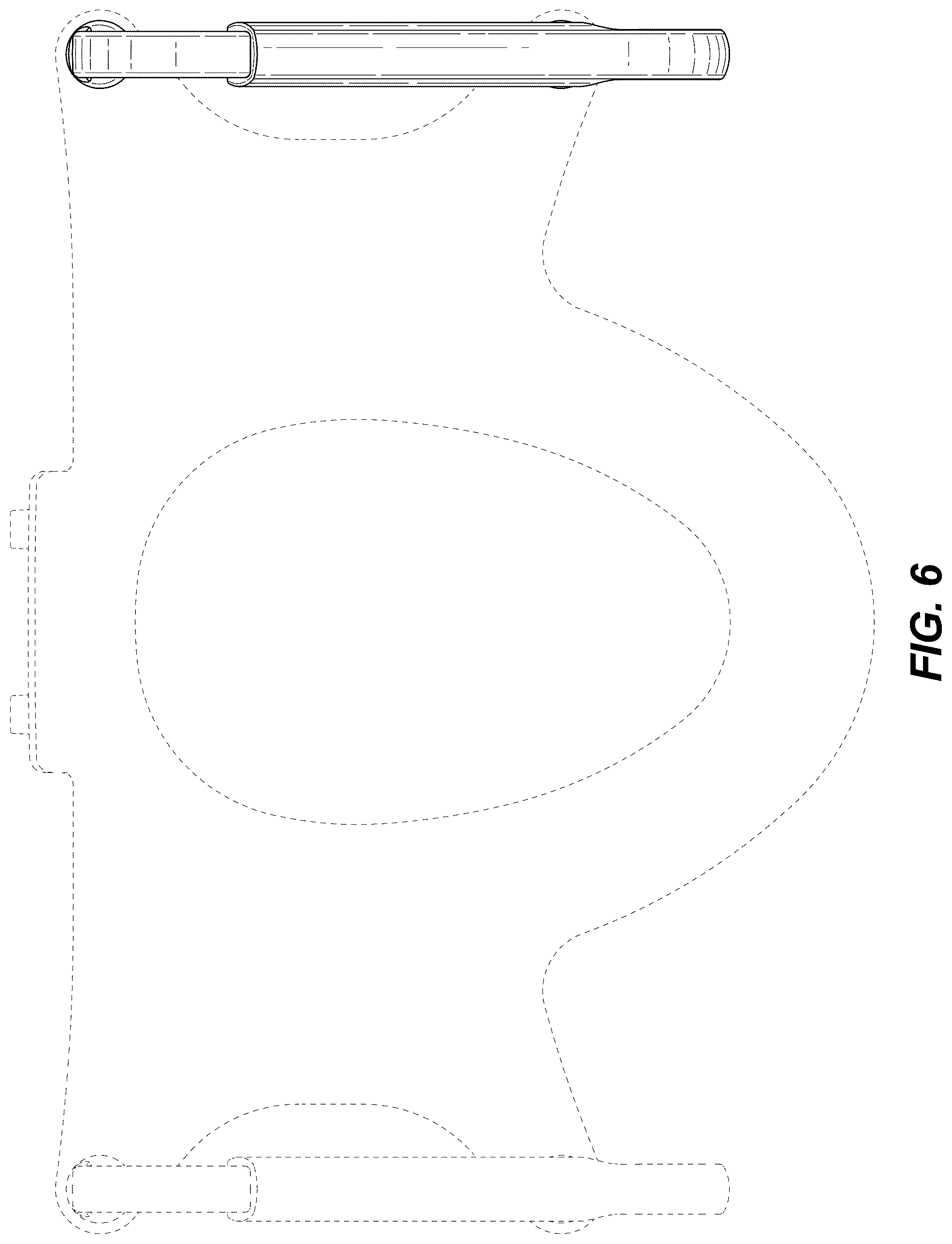 Patent USD1077158 Figure 6 – Toilet seat assembly