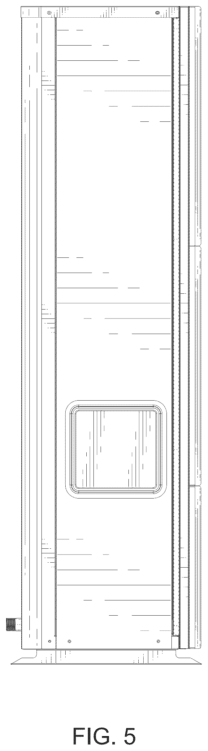 Patent USD1077159 Figure 5 – Heat pump