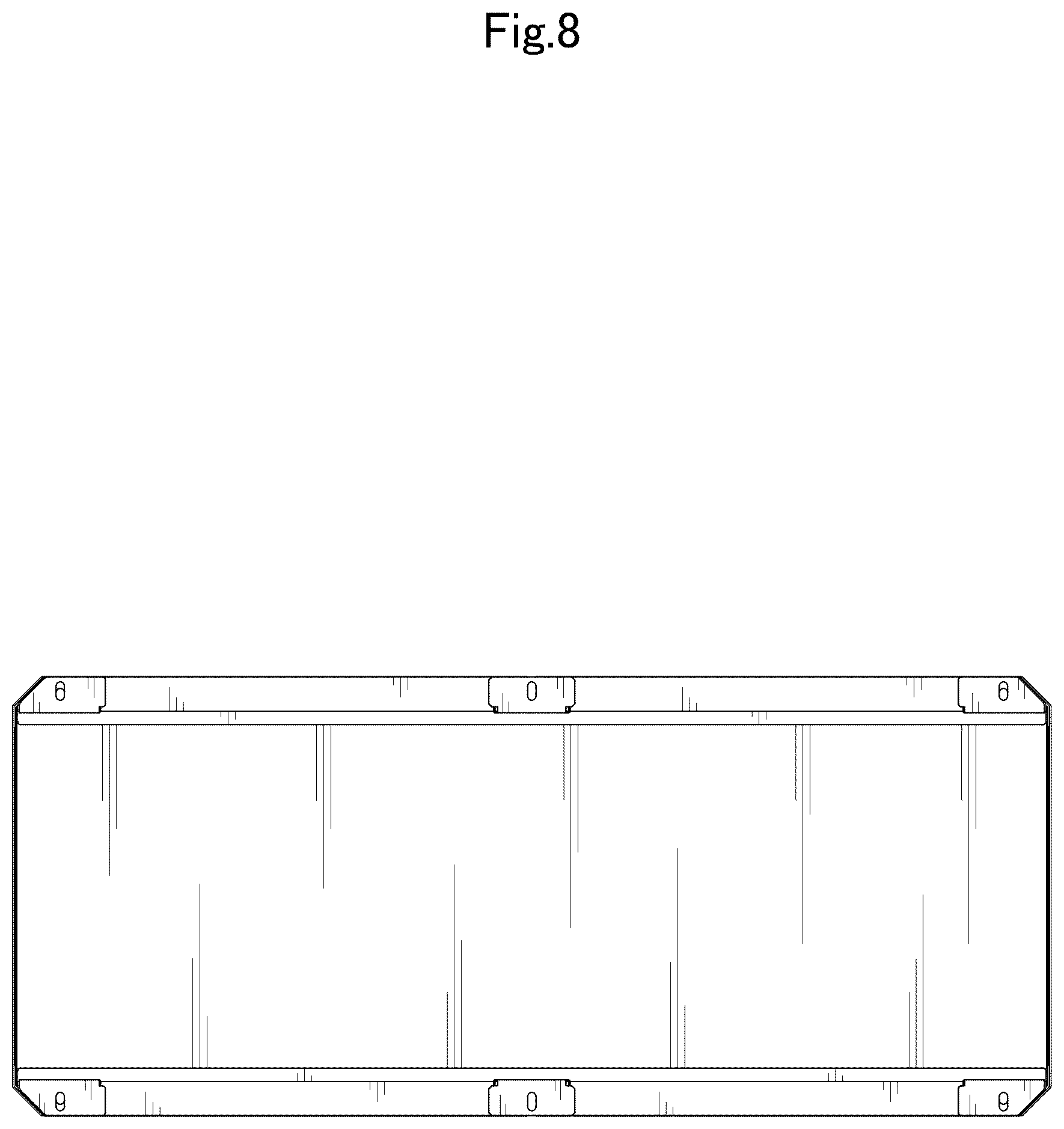Patent USD1077160 Figure 8 – Outdoor unit for water heater