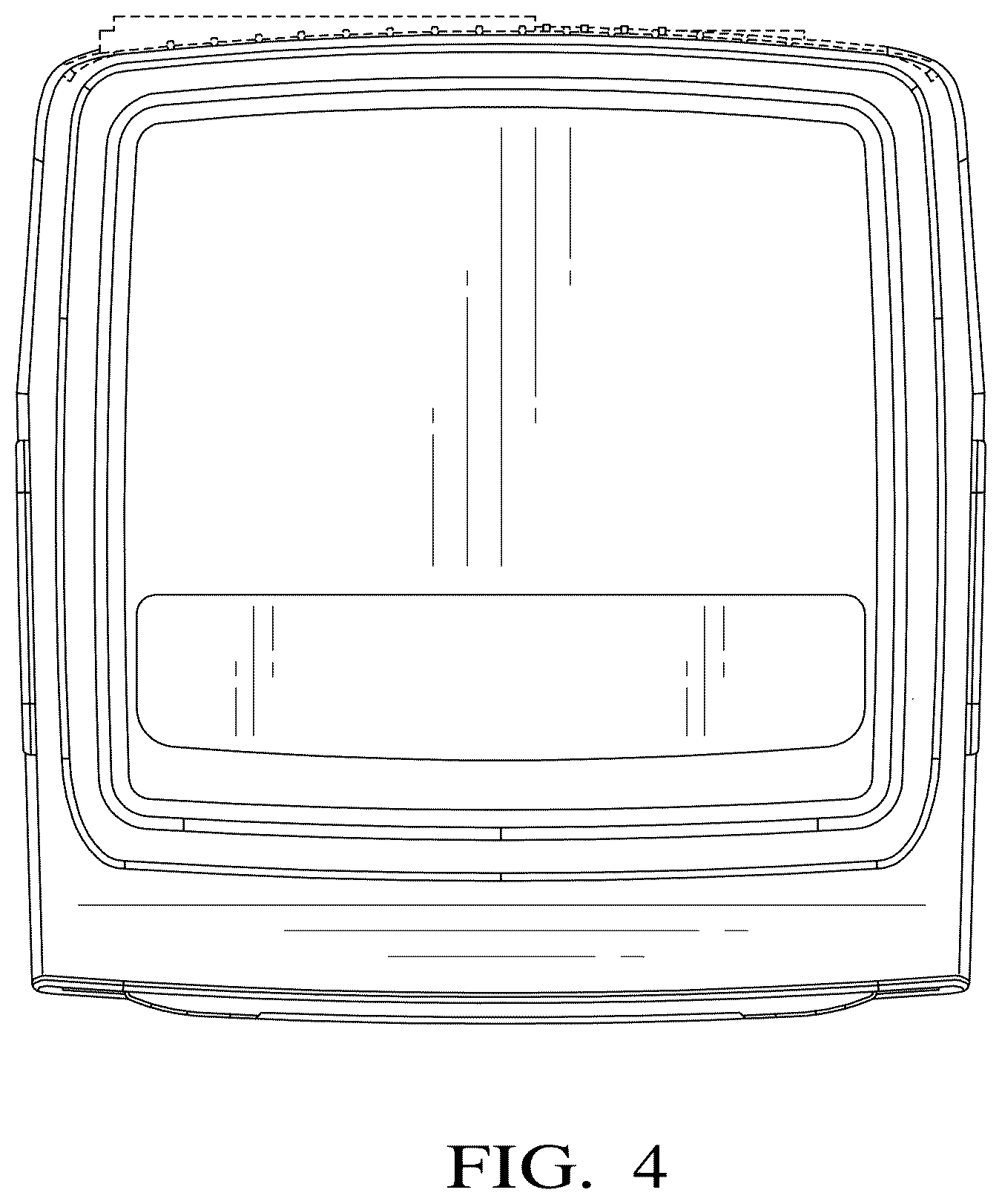 Patent USD1077162 Figure 4 – Portable air conditioner