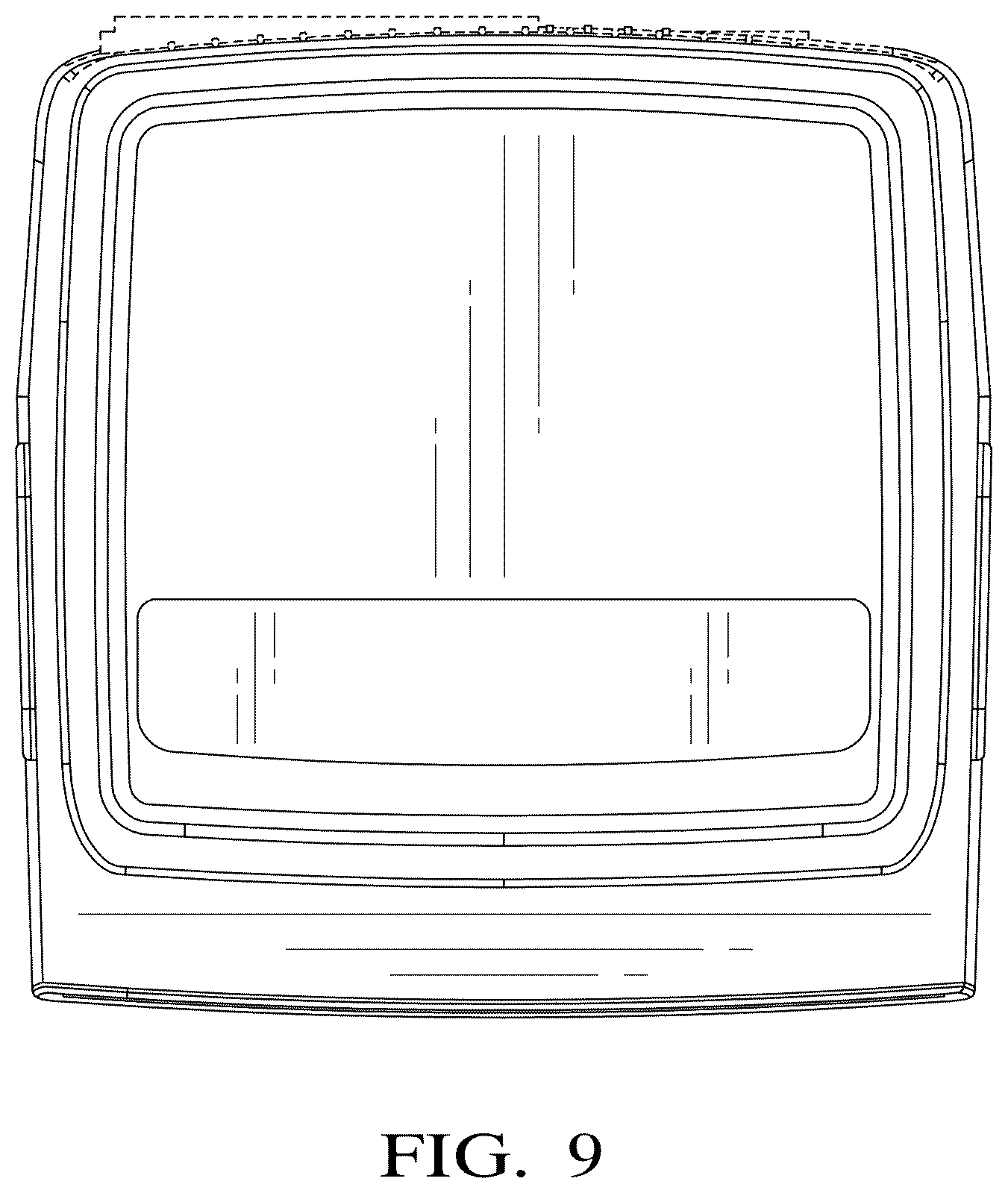 Patent USD1077162 Figure 9 – Portable air conditioner