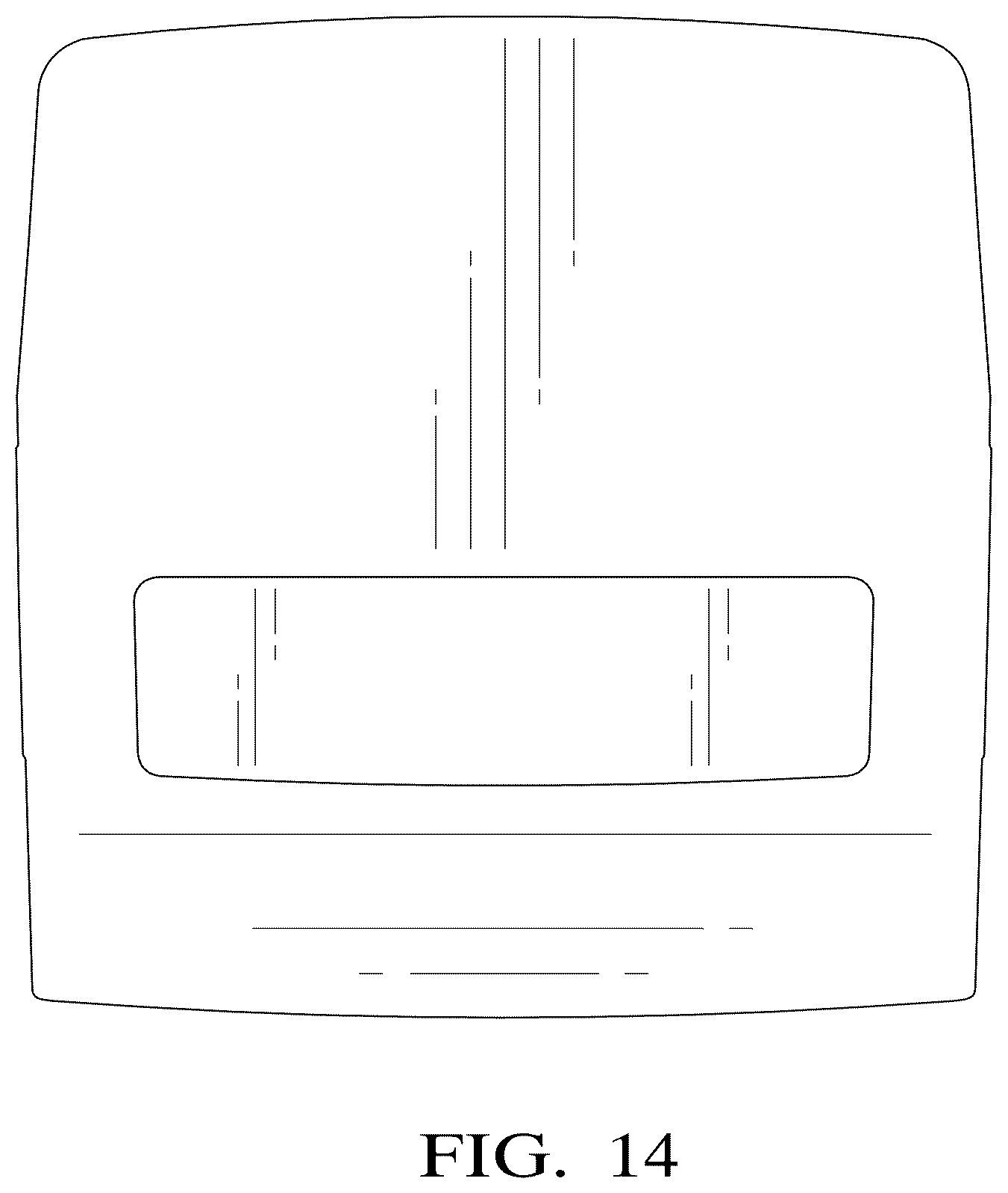 Patent USD1077162 Figure 14 – Portable air conditioner