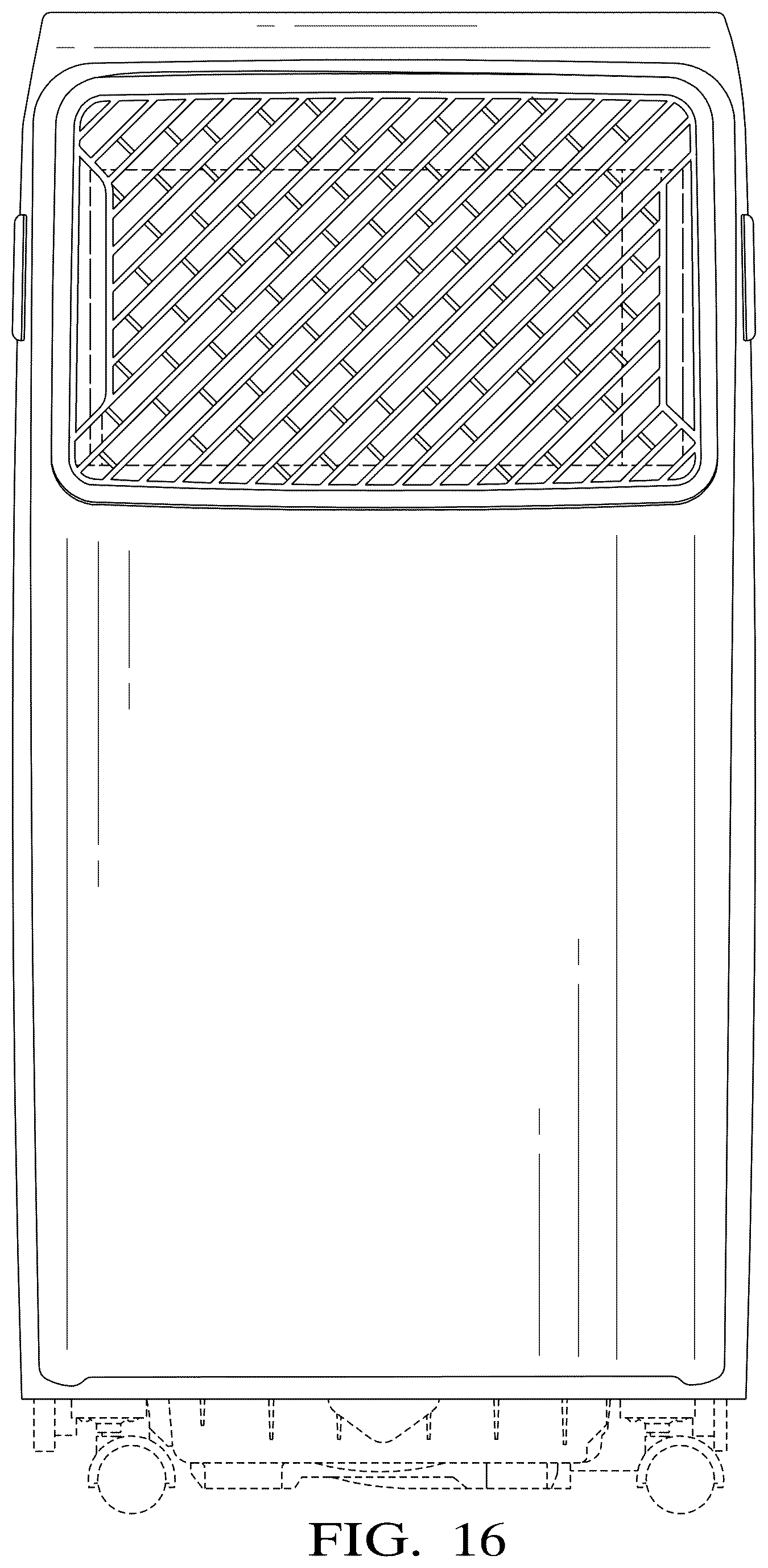 Patent USD1077162 Figure 16 – Portable air conditioner
