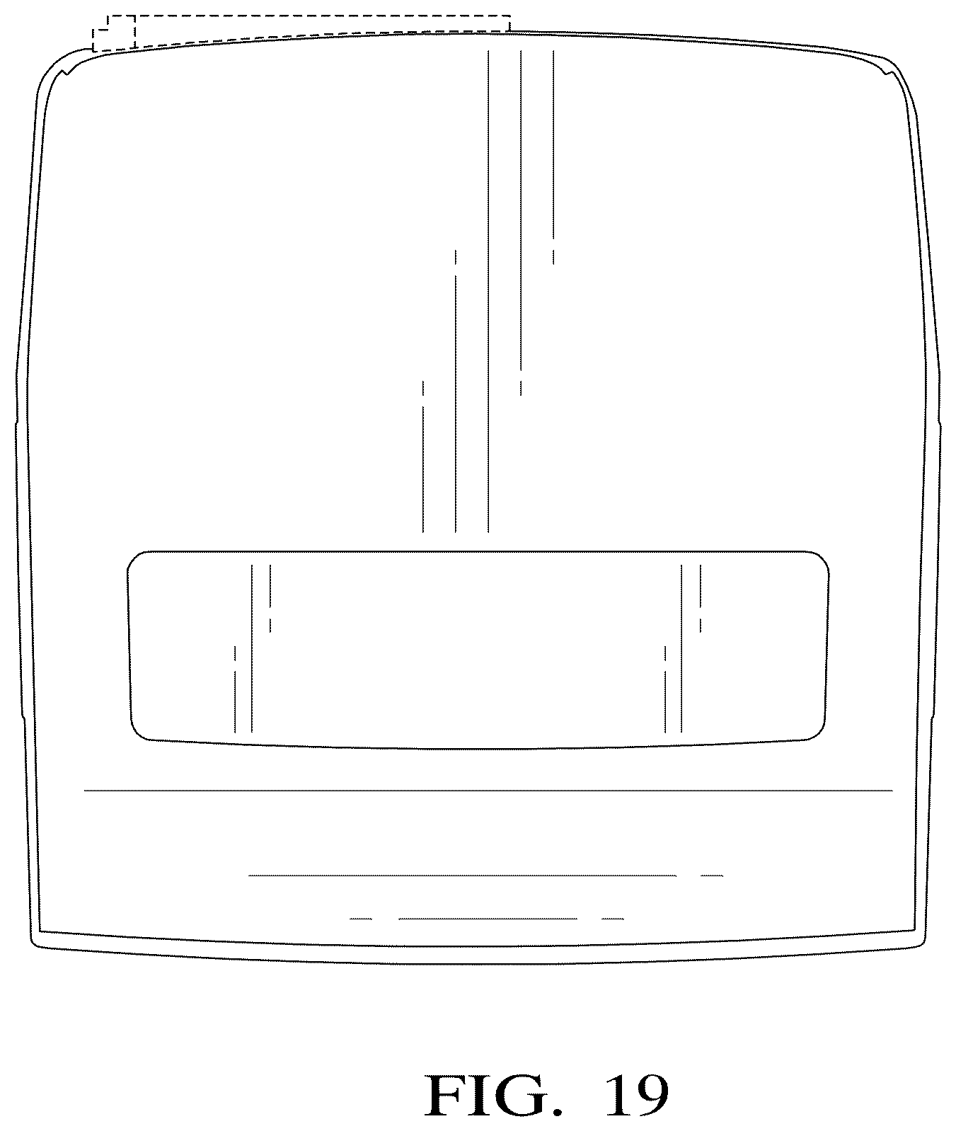 Patent USD1077162 Figure 19 – Portable air conditioner