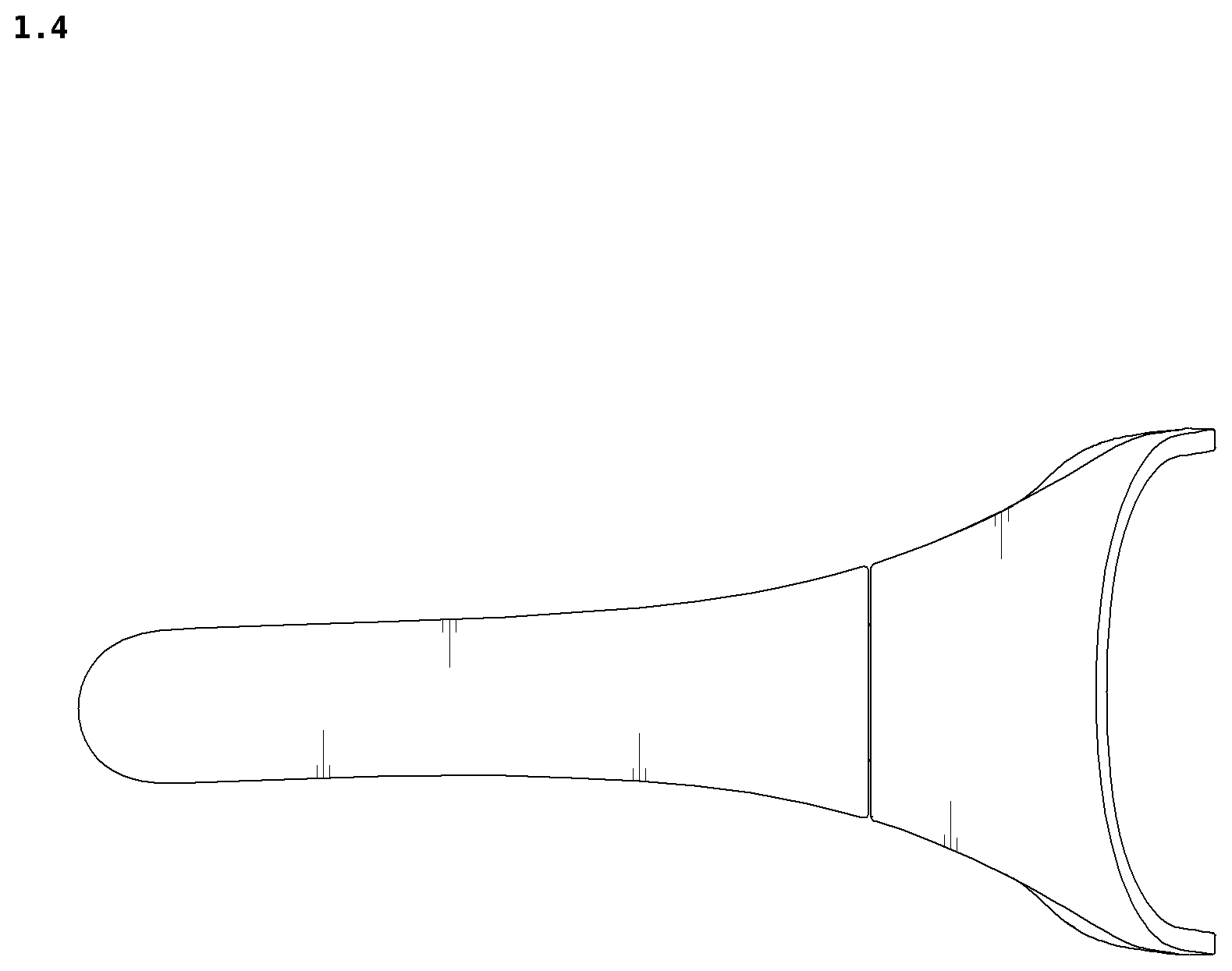 Patent USD1077163 Figure 4 – Neckband for wearable air conditioner