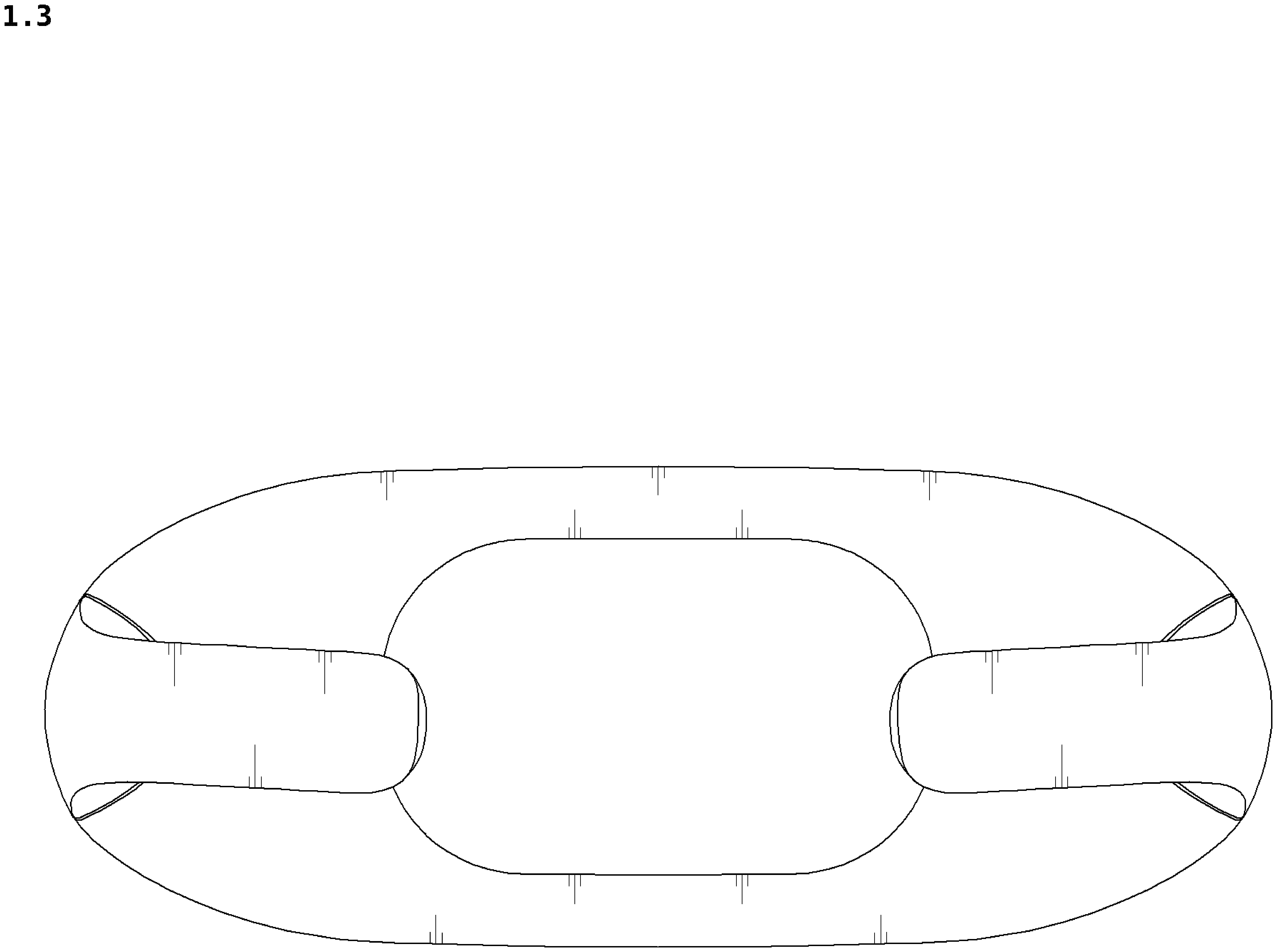 Patent USD1077164 Figure 3 – Neckband for wearable air conditioner
