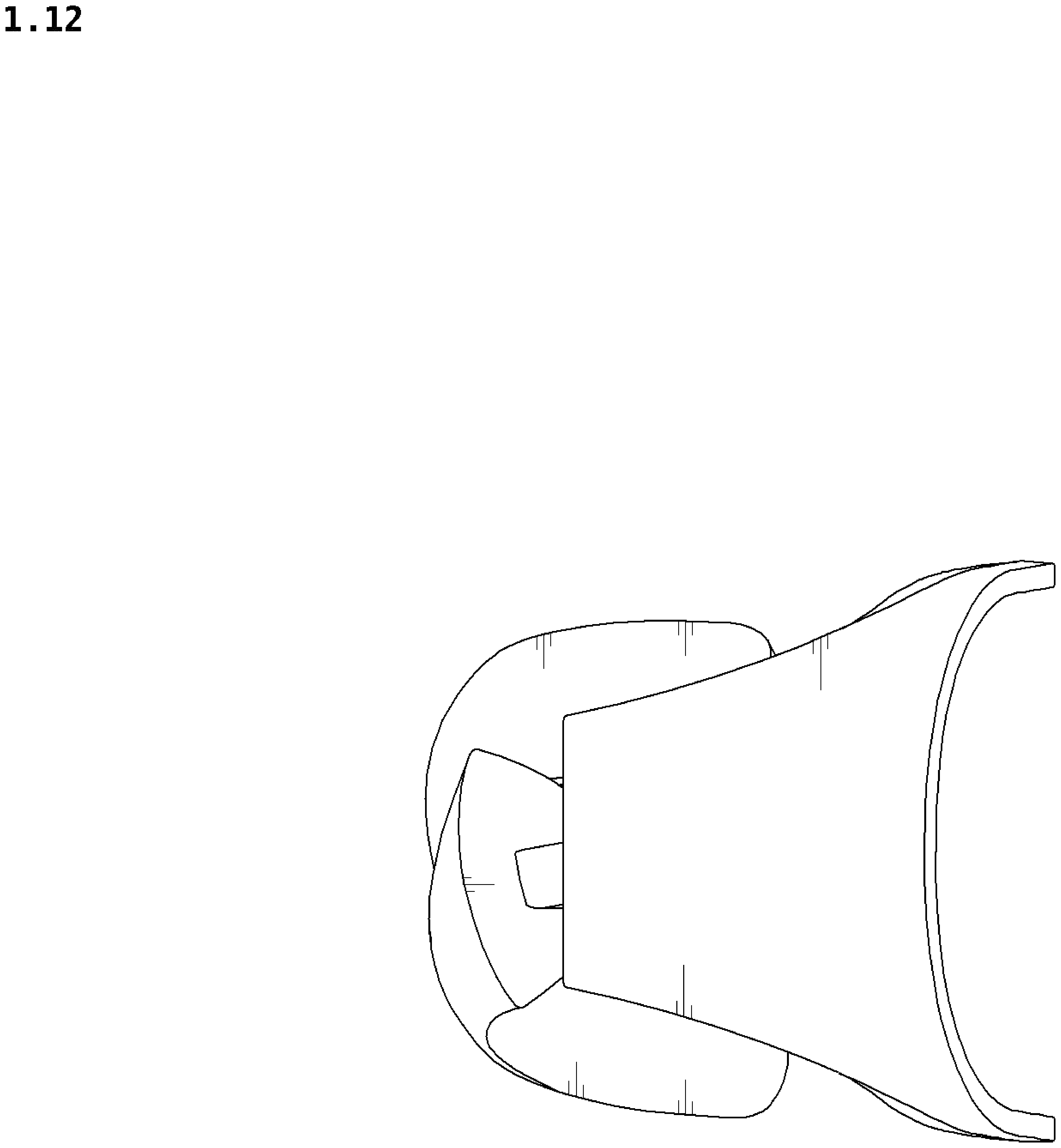 Patent USD1077164 Figure 12 – Neckband for wearable air conditioner