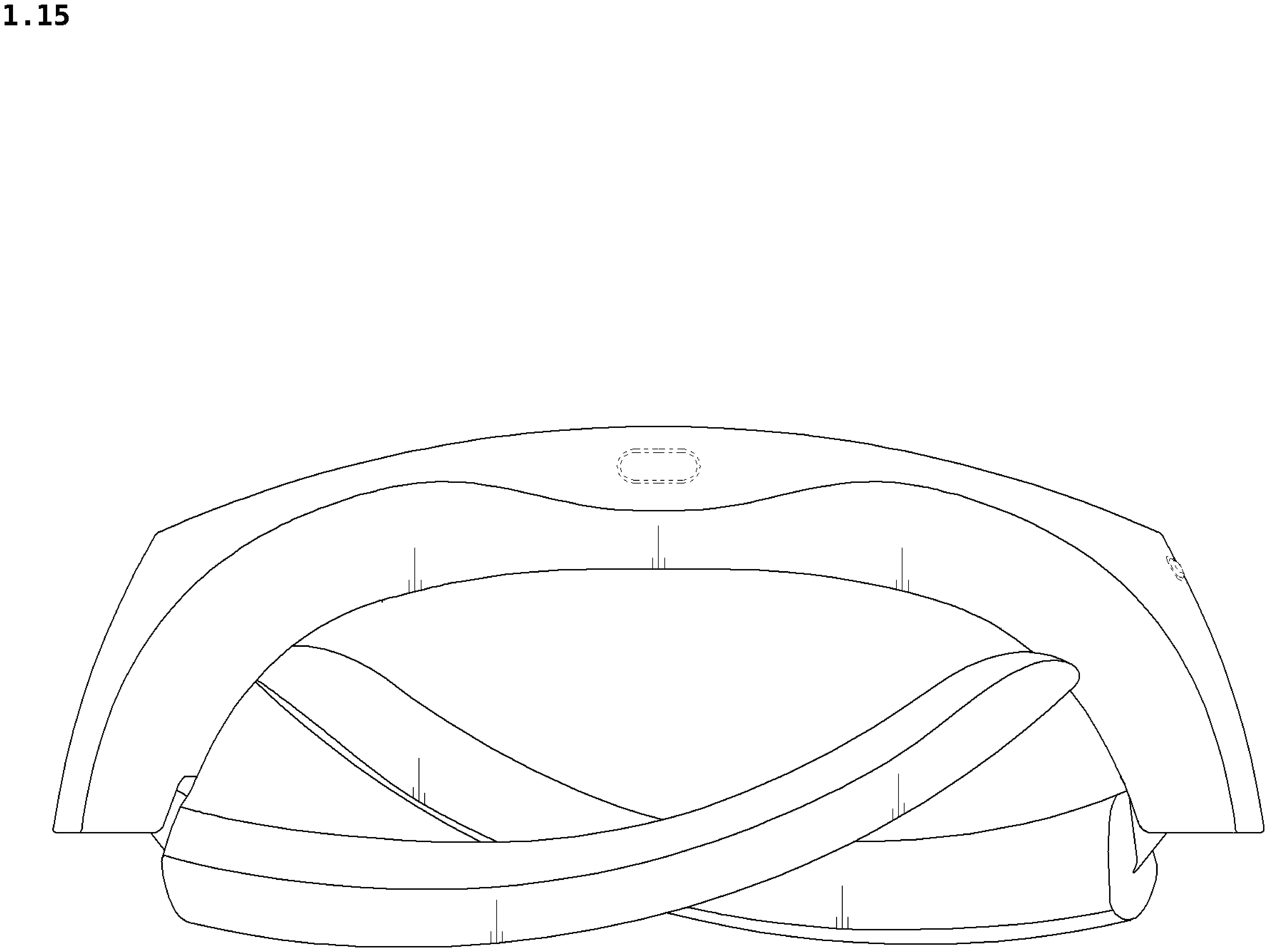 Patent USD1077164 Figure 15 – Neckband for wearable air conditioner