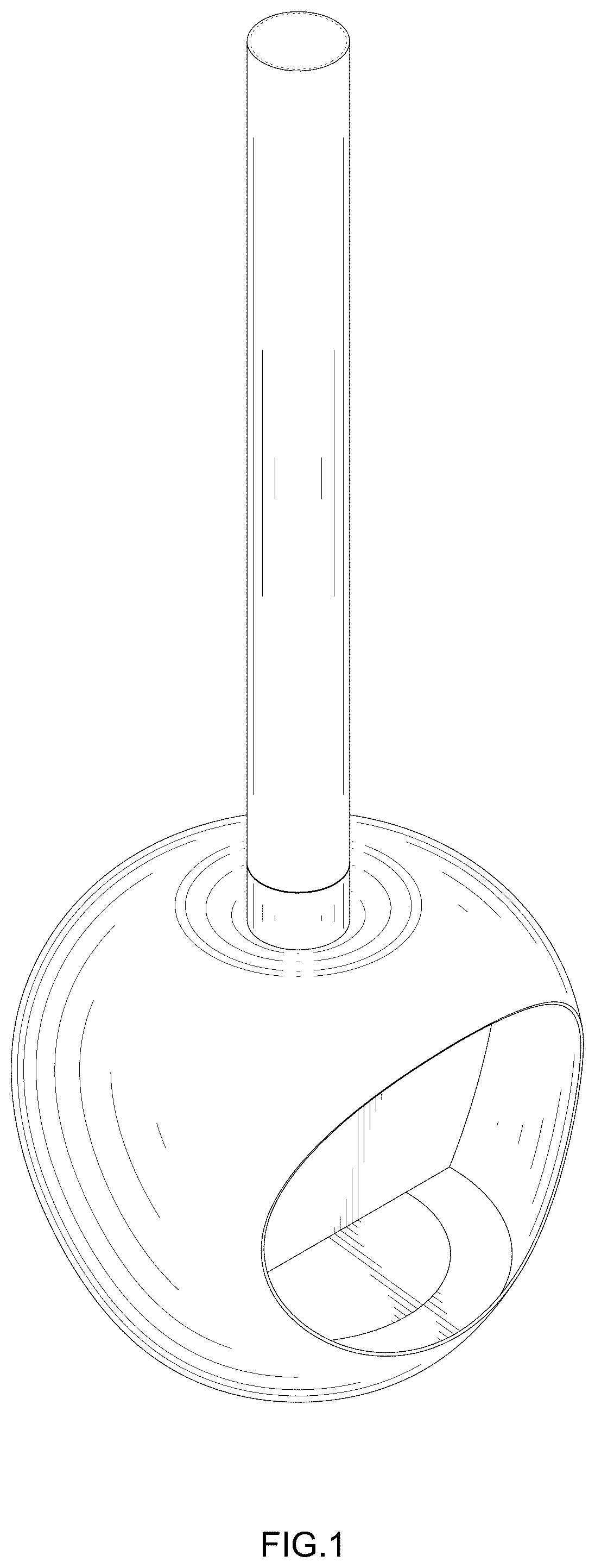 Patent USD1077165 Figure 1 – Hanging fireplace