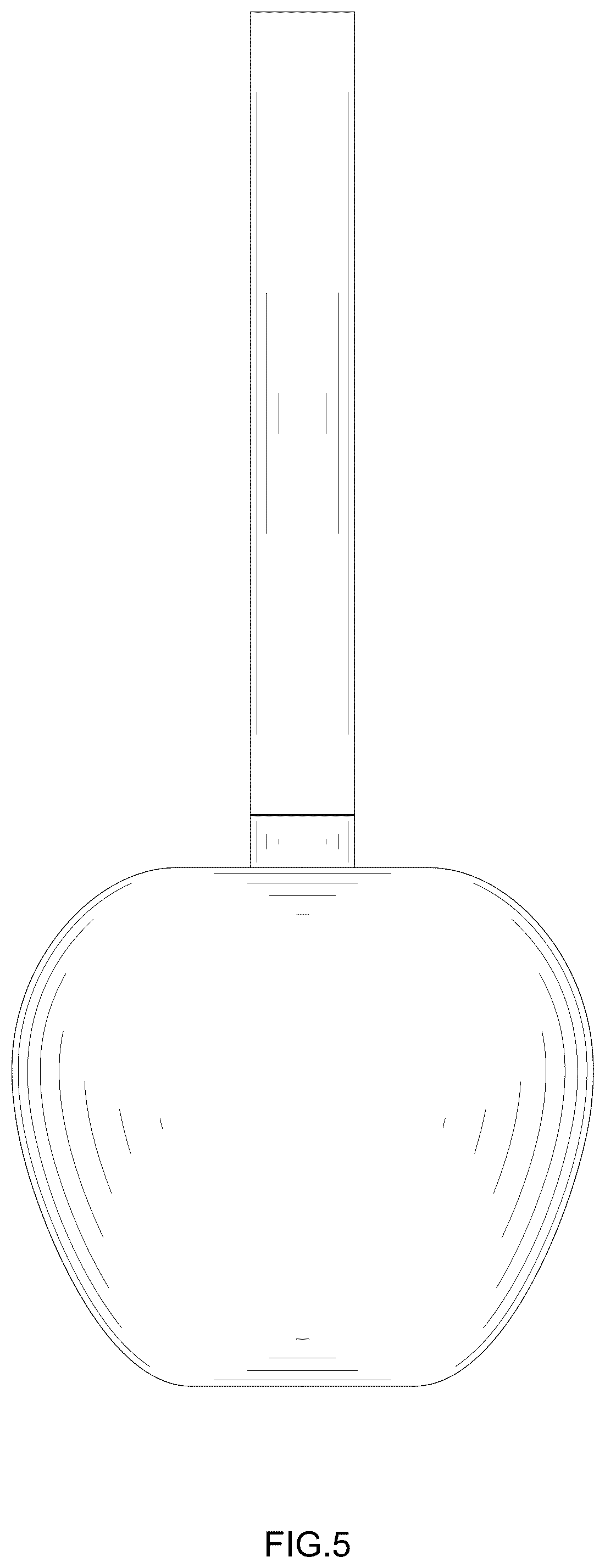 Patent USD1077165 Figure 5 – Hanging fireplace