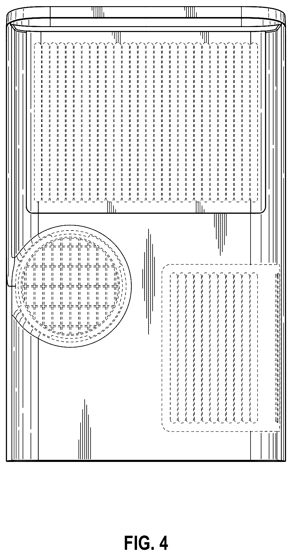 Patent USD1077166 Figure 4 – Air conditioner