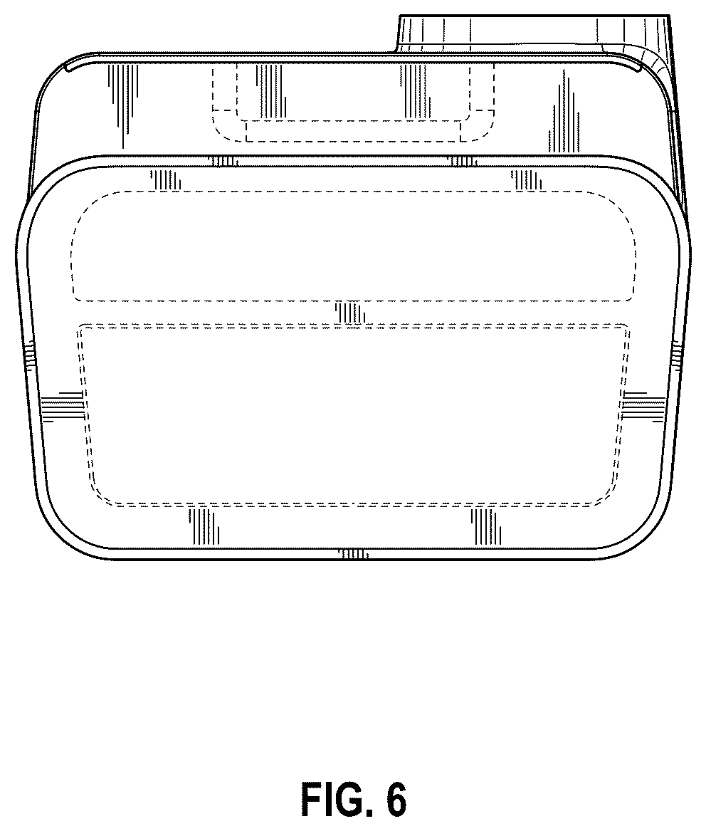 Patent USD1077166 Figure 6 – Air conditioner