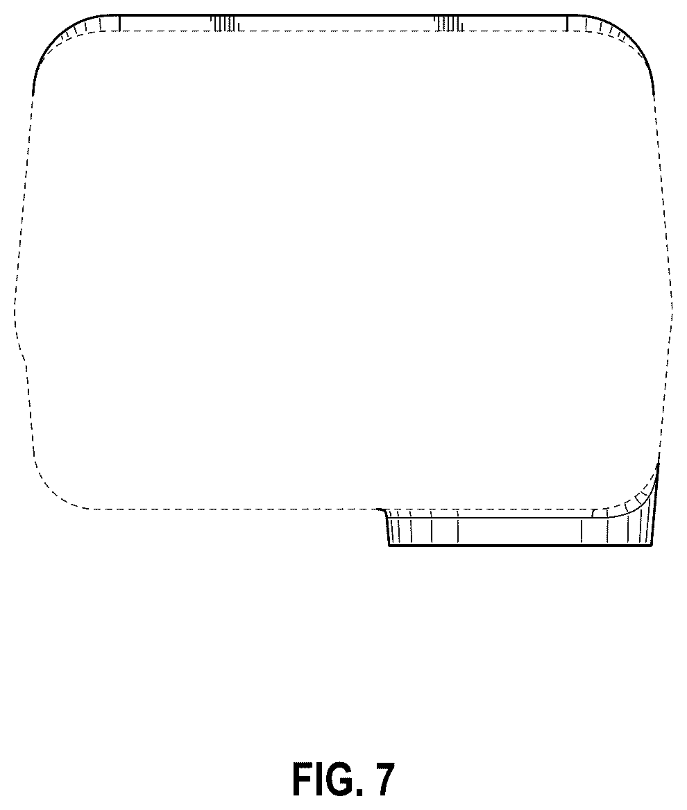 Patent USD1077166 Figure 7 – Air conditioner