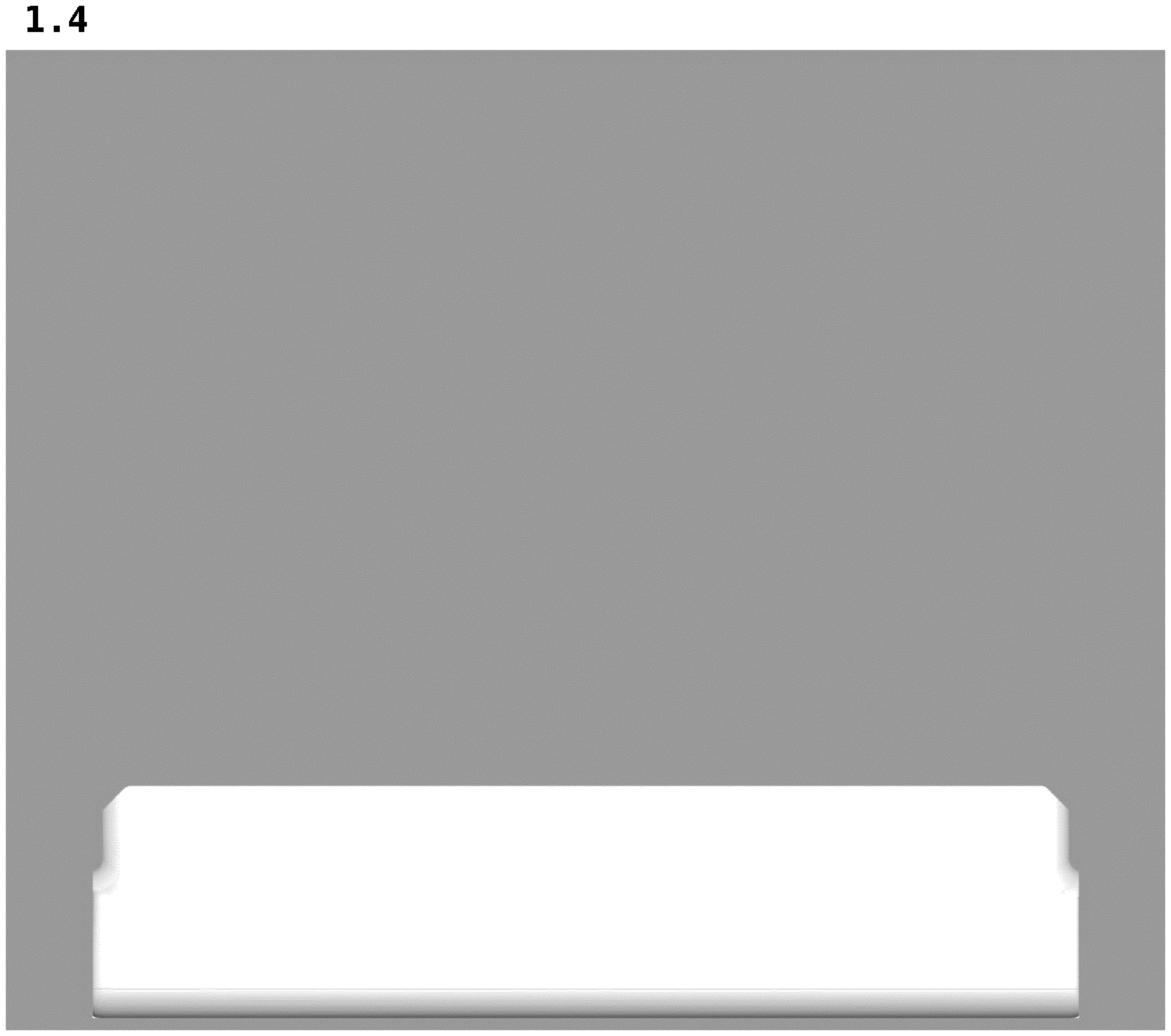 Patent USD1077167 Figure 4 – Air conditioner