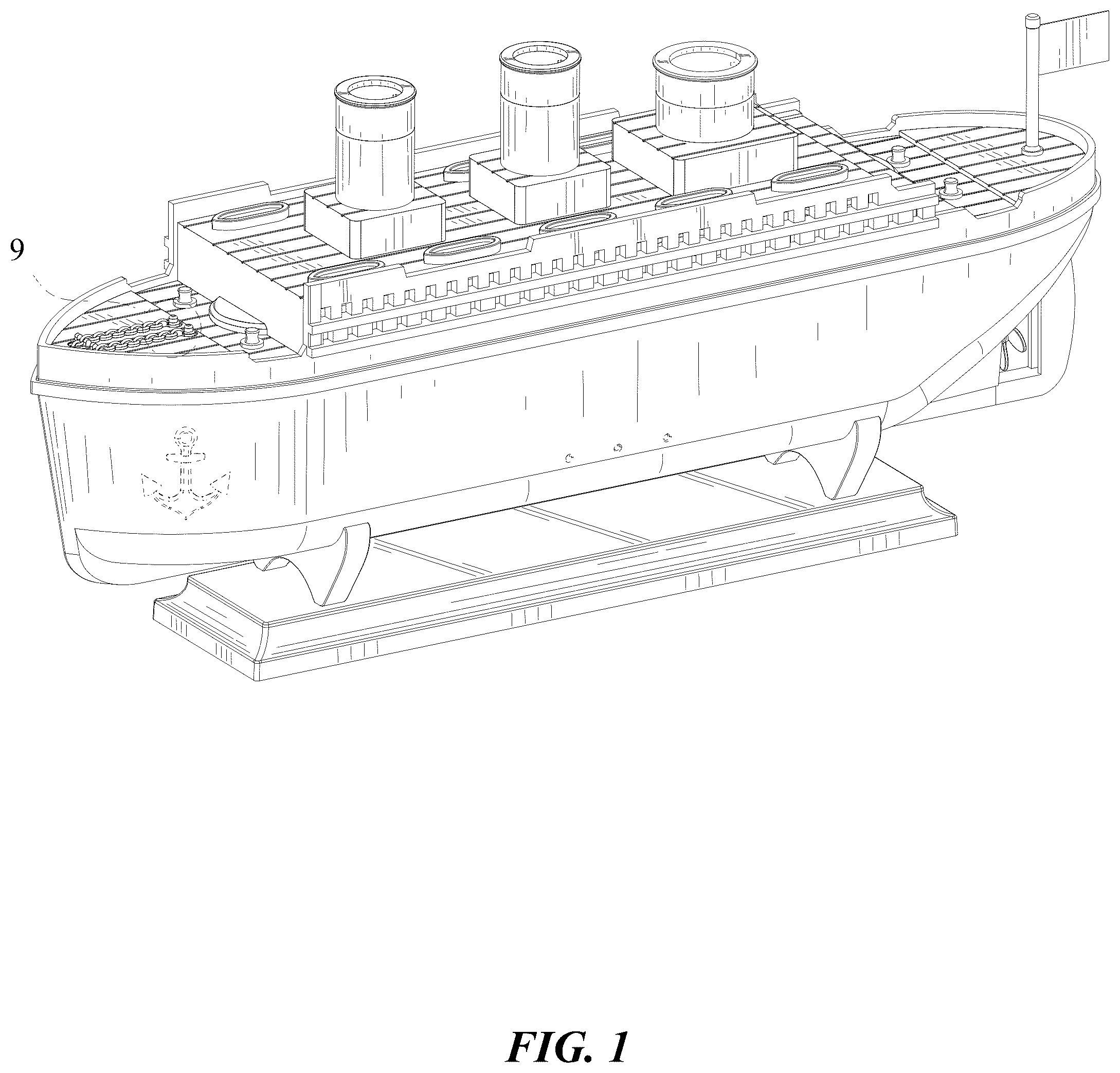 Patent USD1077168 Figure 1 – Humidifier