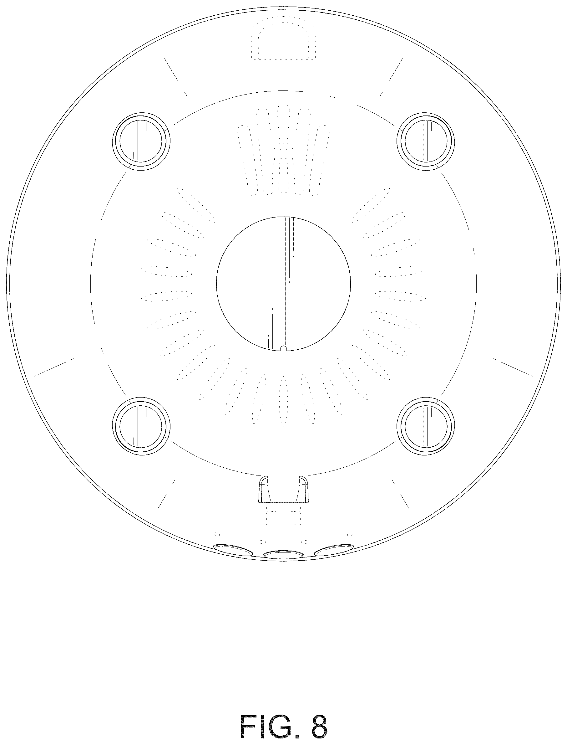 Patent USD1077169 Figure 8 – Humidifier