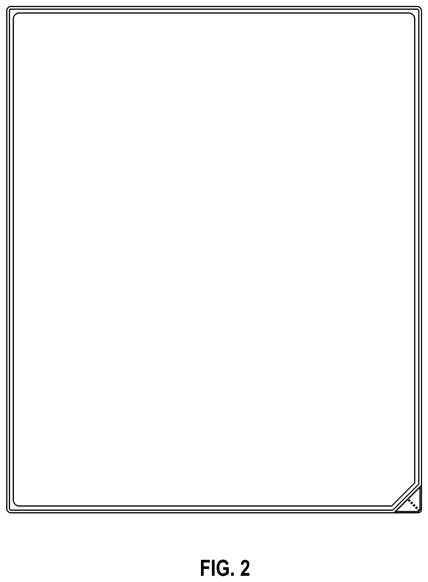 Patent USD1077170 Figure 2 – Filter frame
