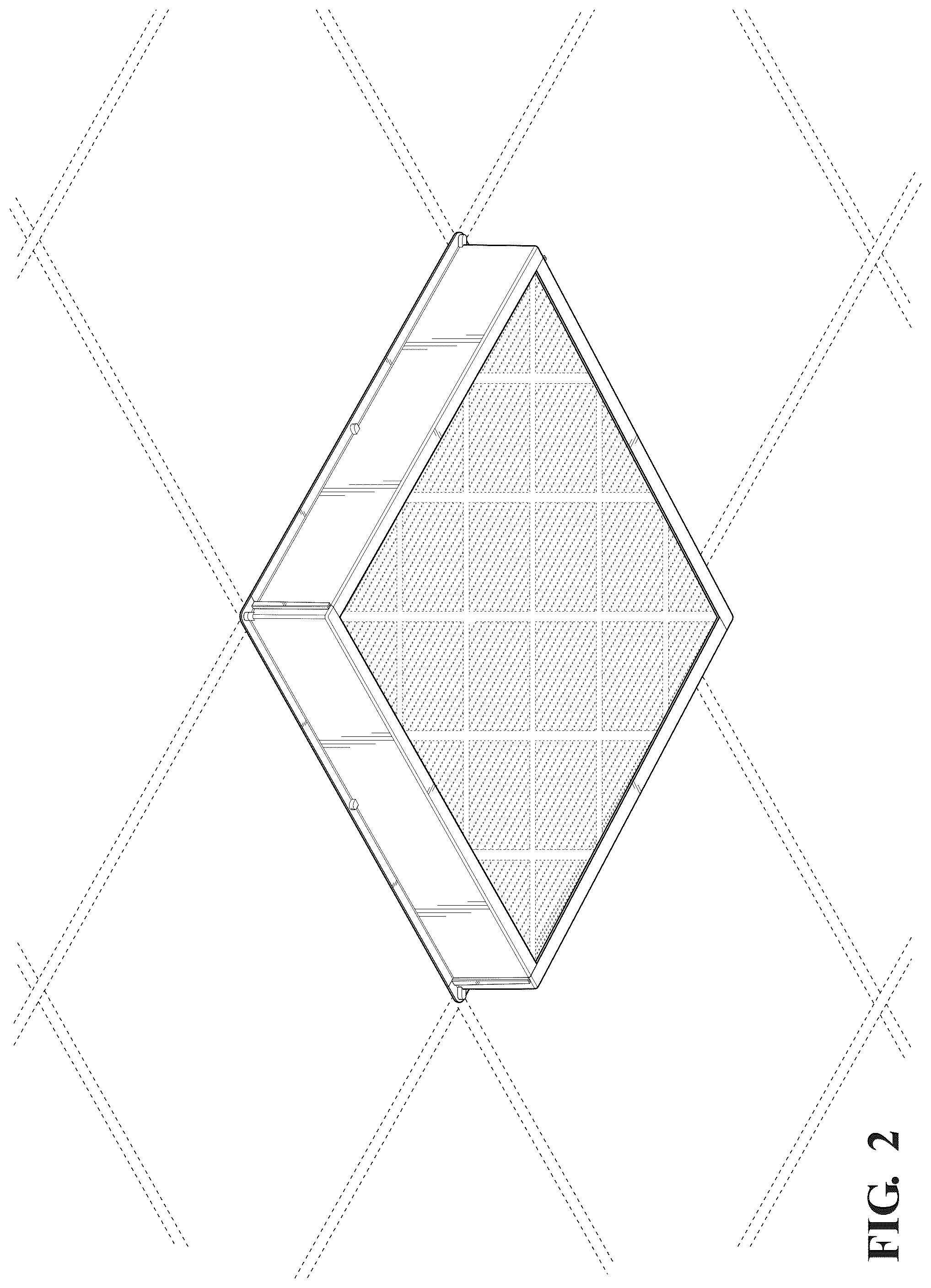 Patent USD1077171 Figure 2 – Multi-piece air filter housing