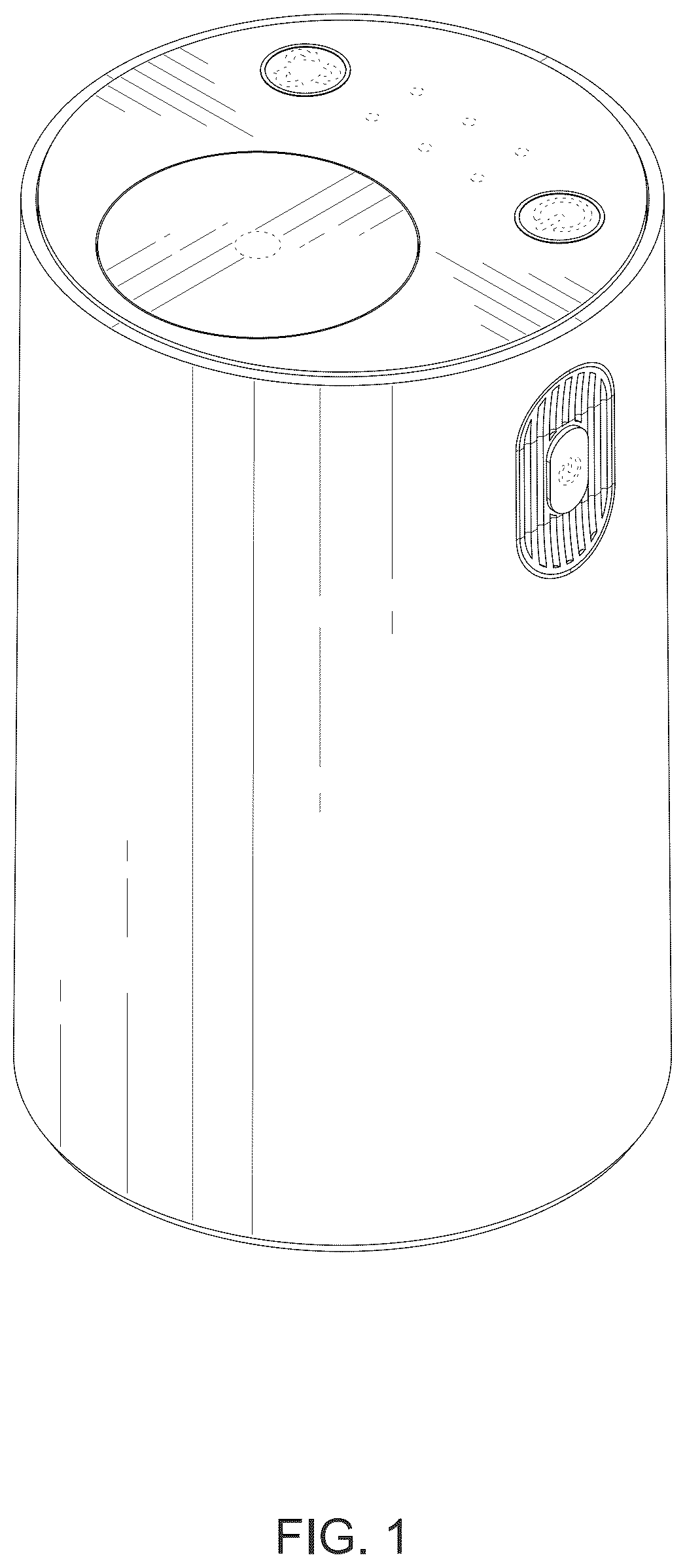 Patent USD1077174 Figure 1 – Aroma diffuser