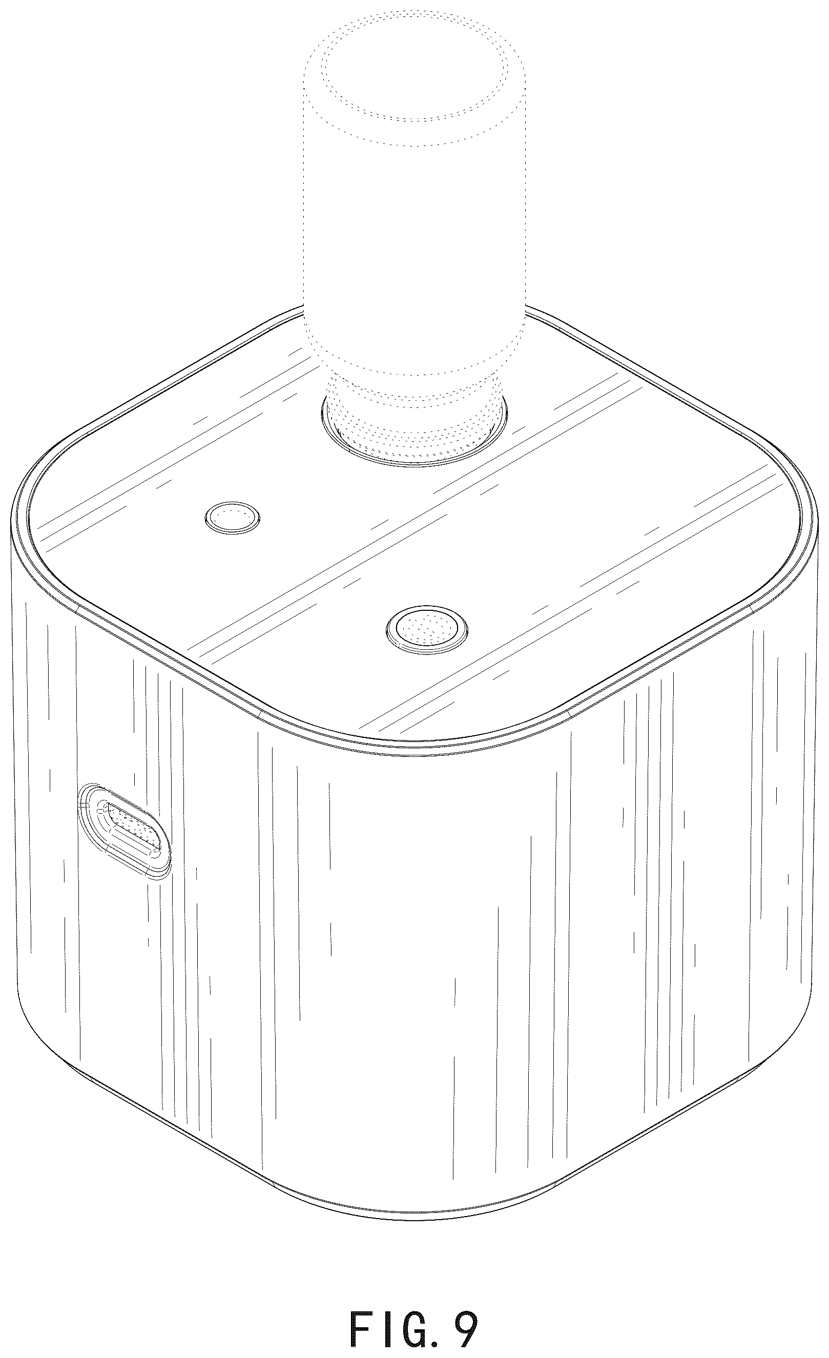 Patent USD1077176 Figure 9 – Aromatherapy diffuser