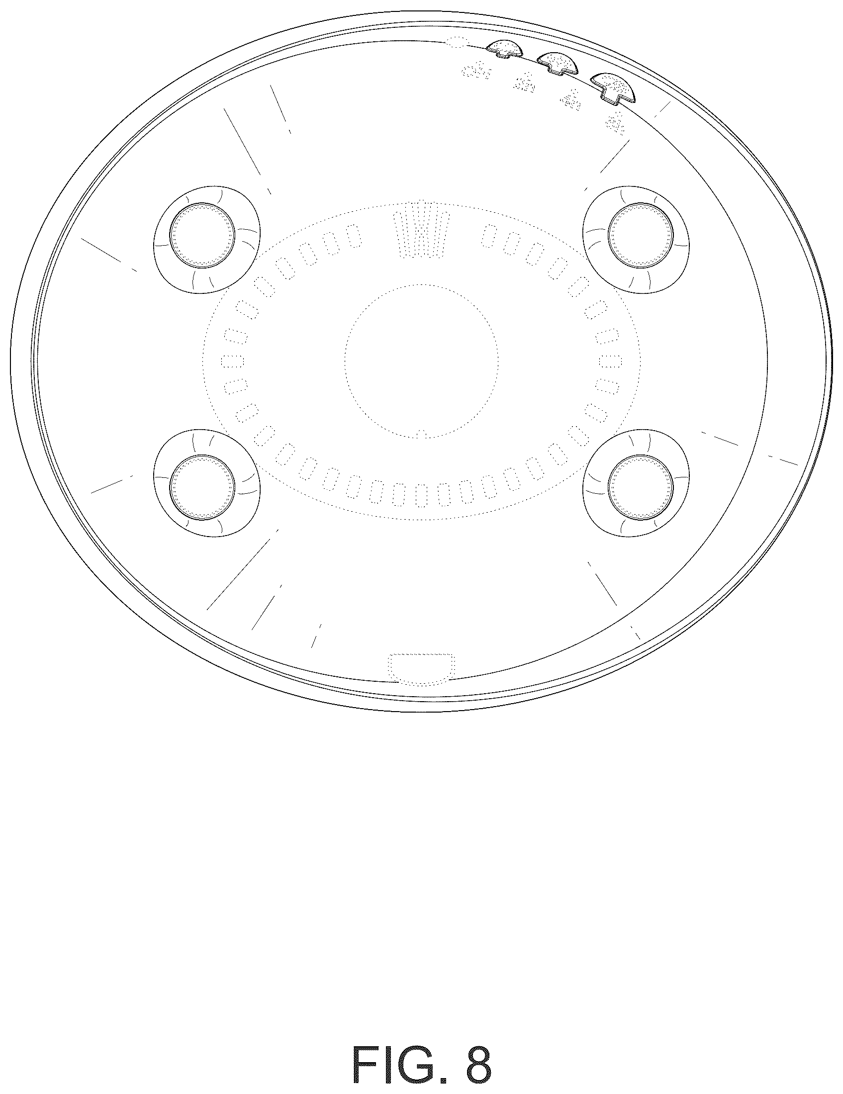 Patent USD1077177 Figure 8 – Aromatherapy humidifier