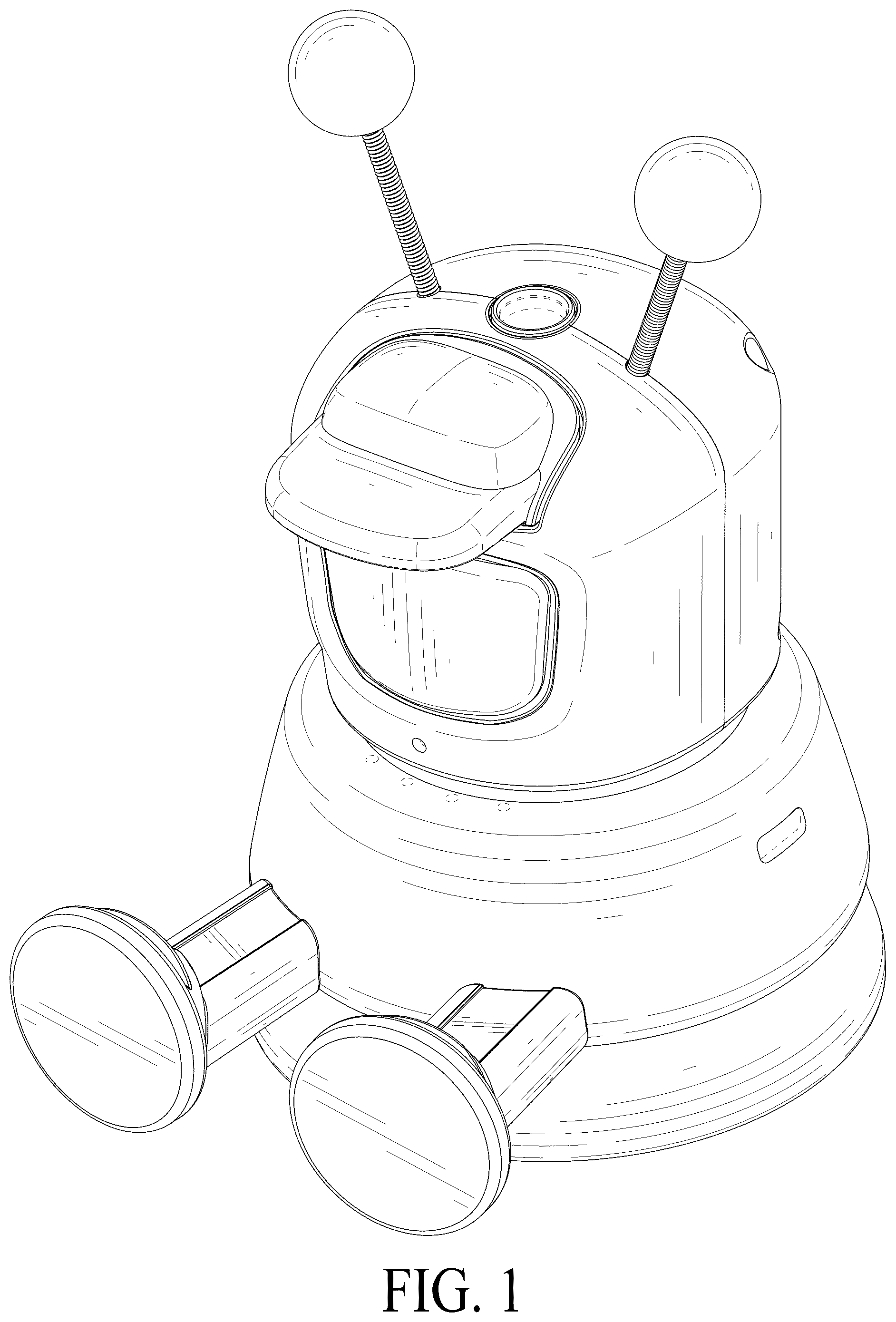 Patent USD1077178 — Car aromatherapy diffuser — Figure 1