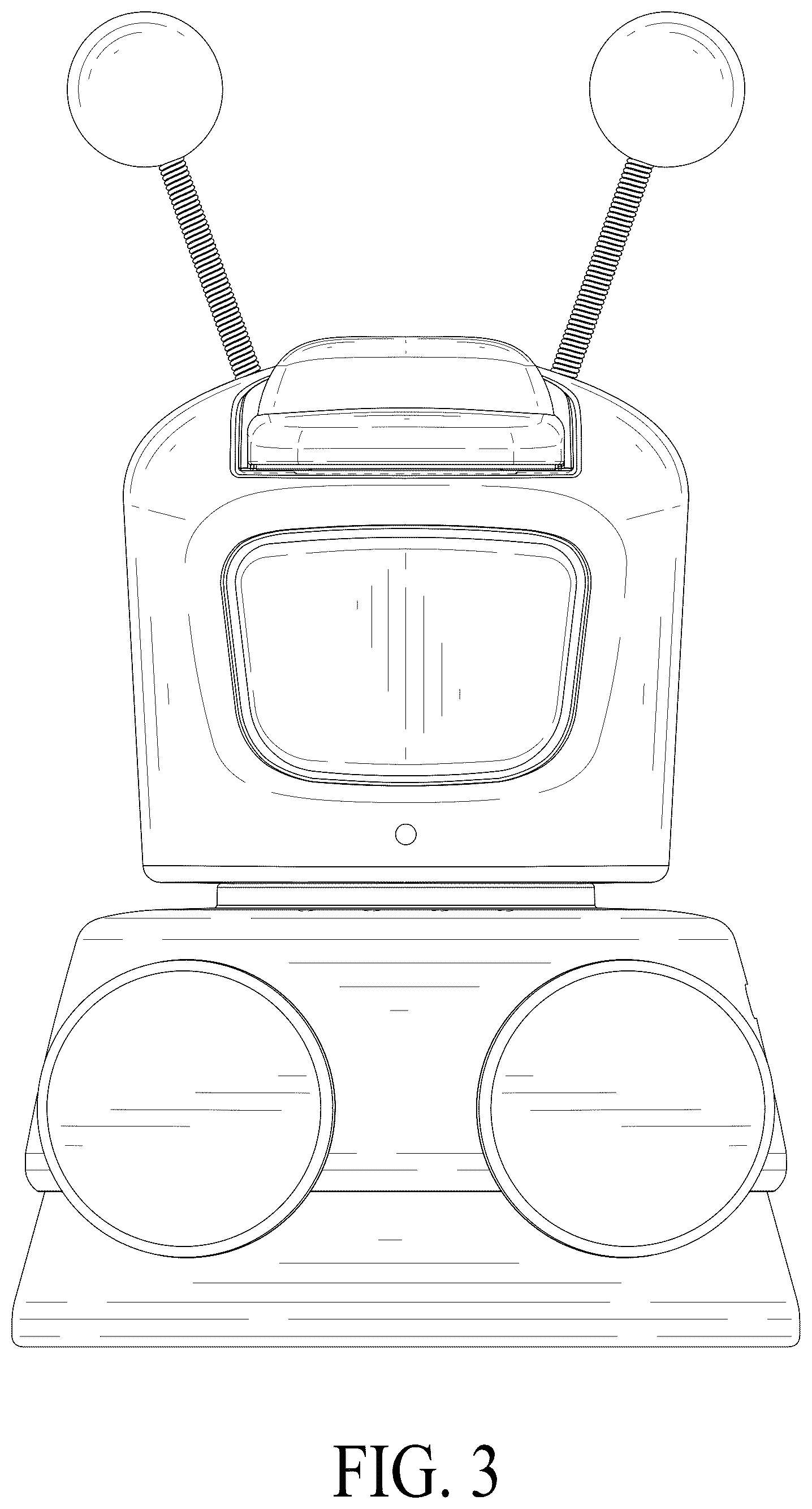 Patent USD1077178 Figure 3 – Car aromatherapy diffuser