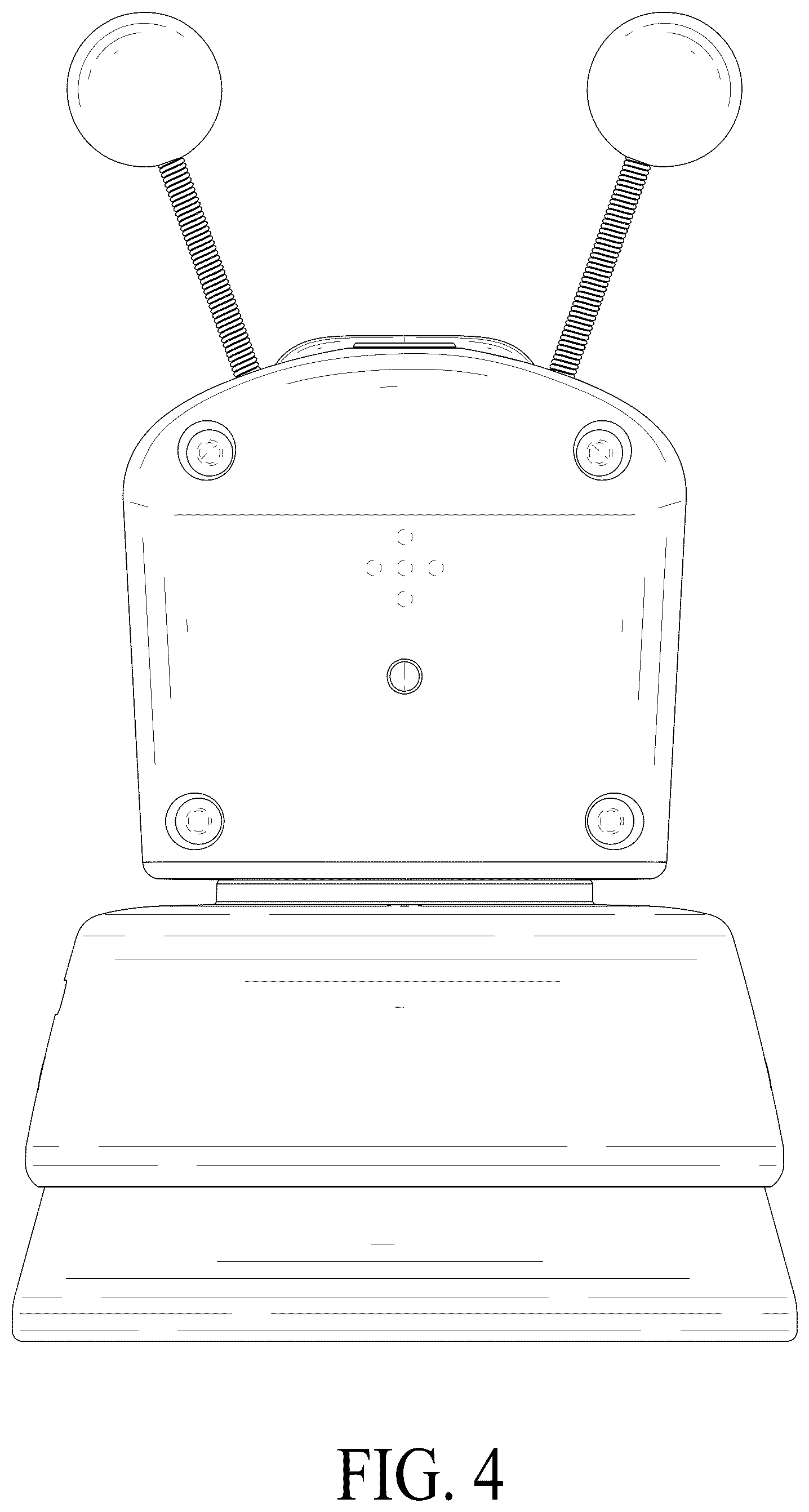 Patent USD1077178 Figure 4 – Car aromatherapy diffuser