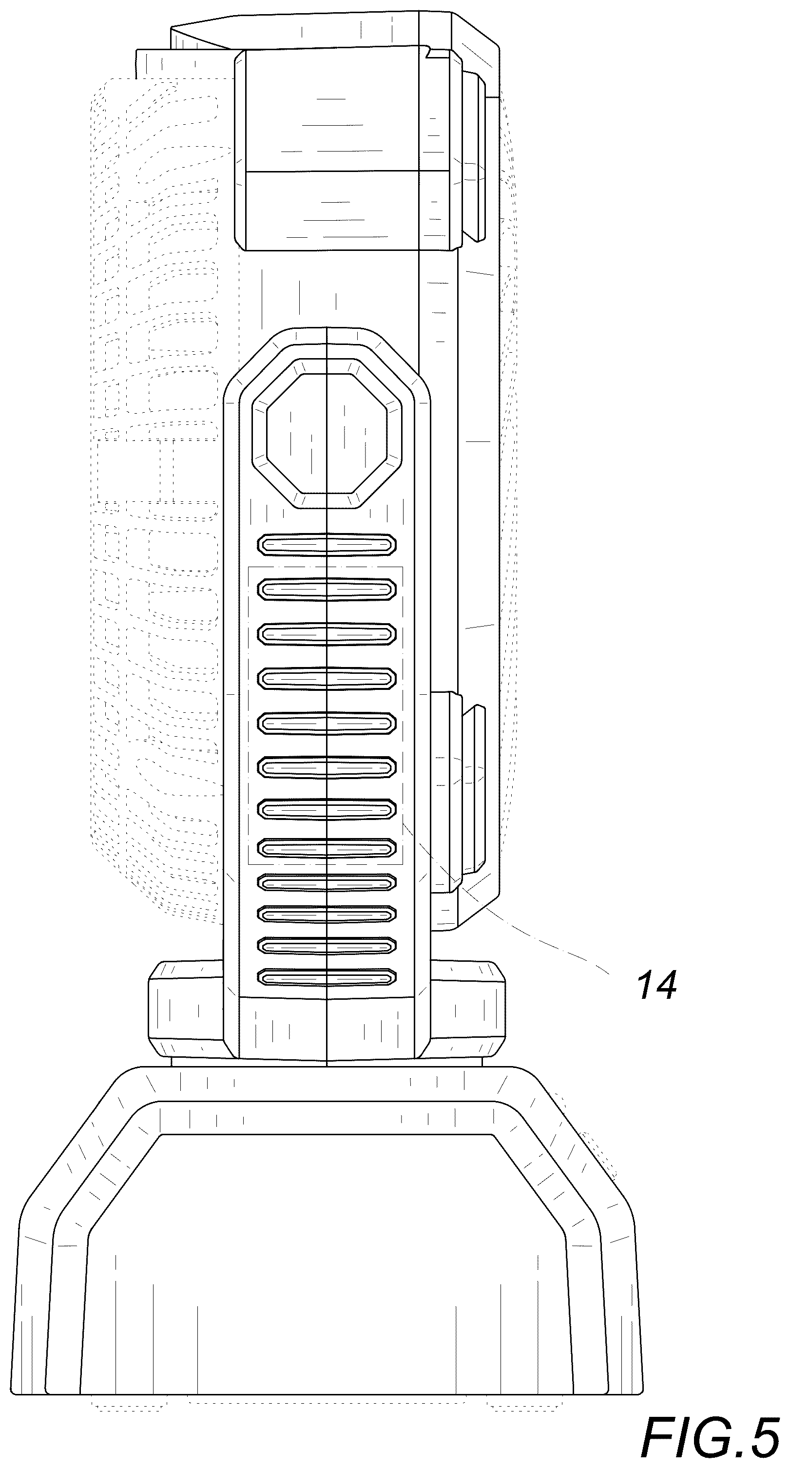 Patent USD1077179 Figure 5 – Fan