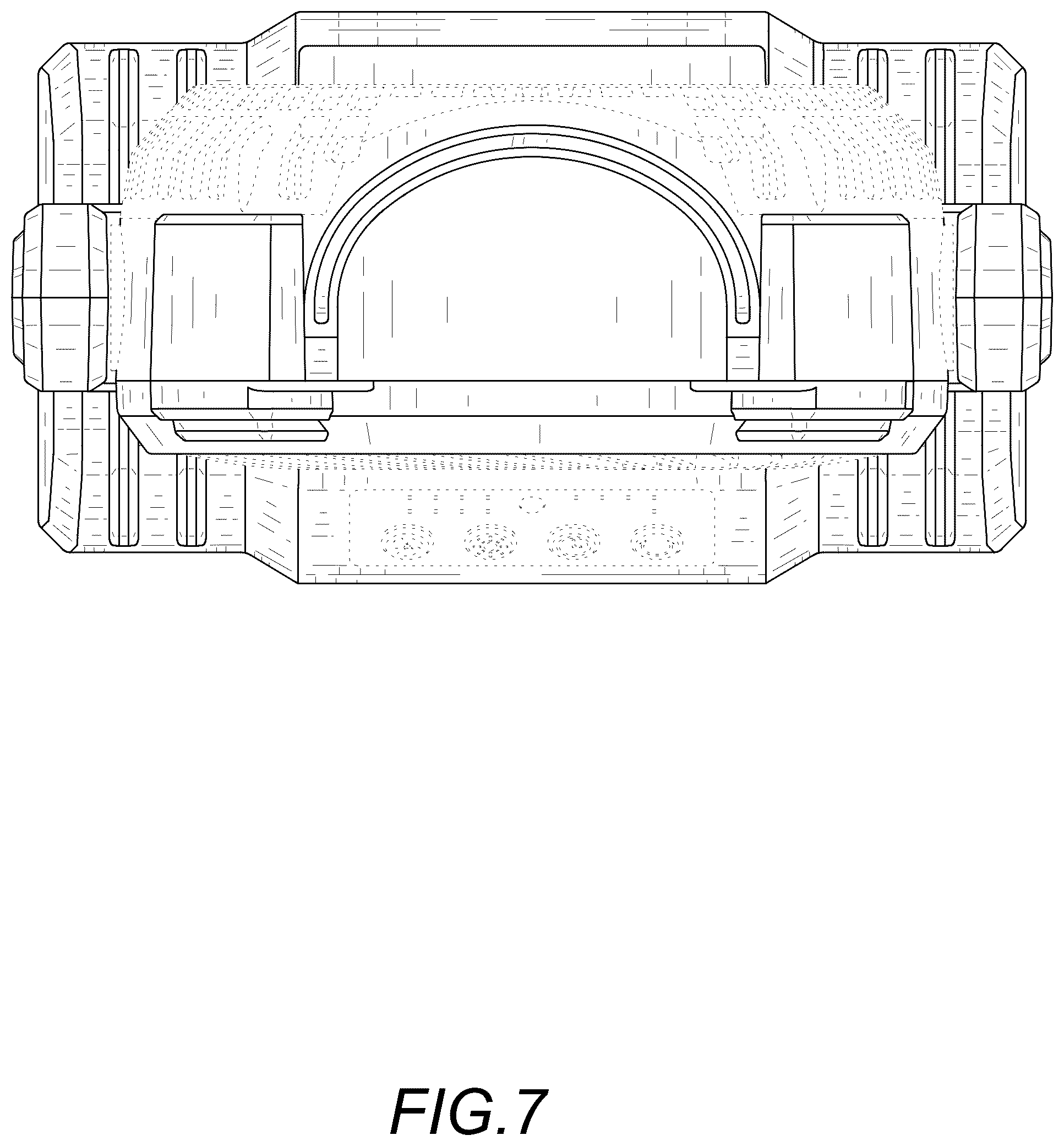 Patent USD1077179 Figure 7 – Fan