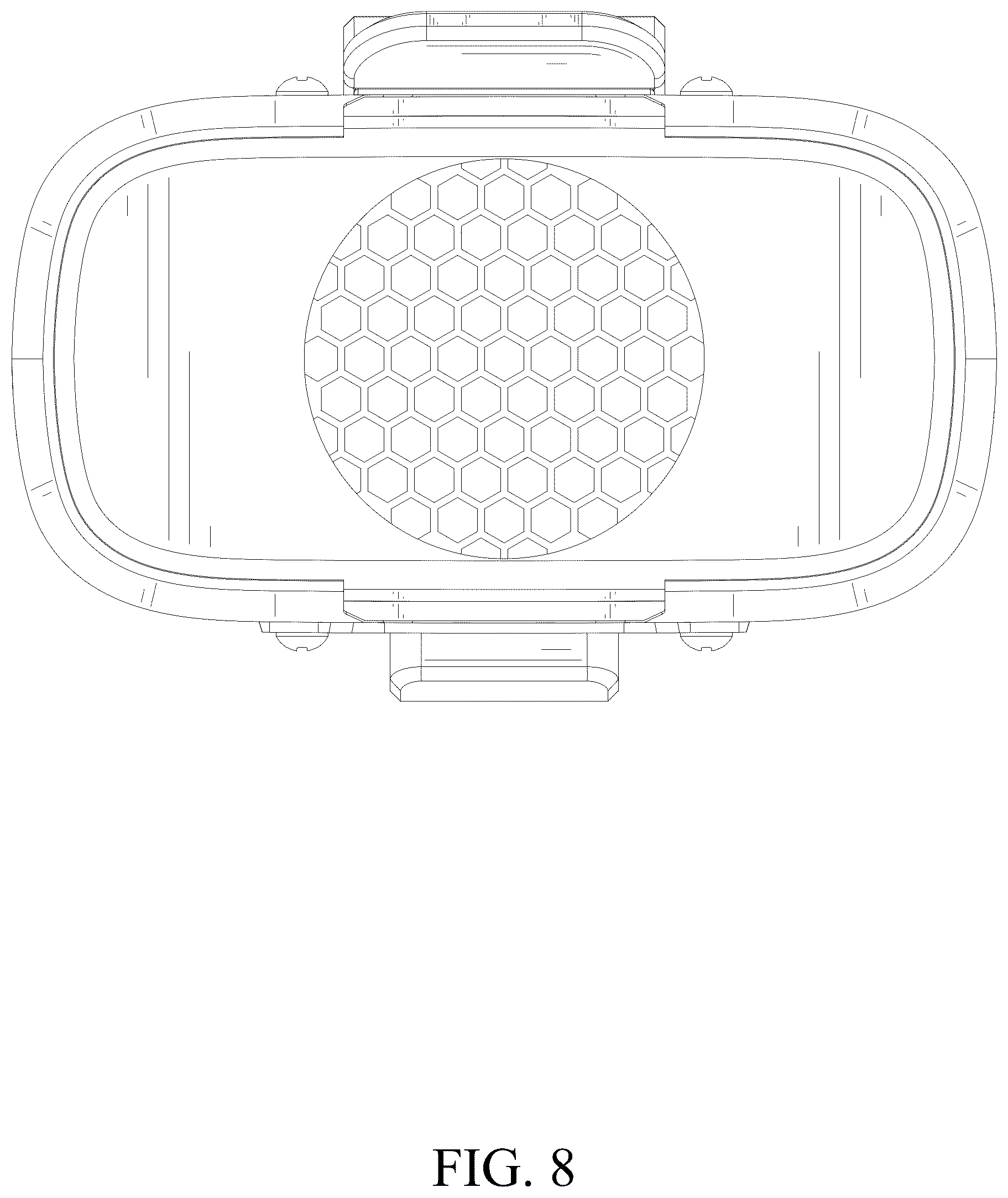 Patent USD1077180 Figure 8 – Waist clip fan