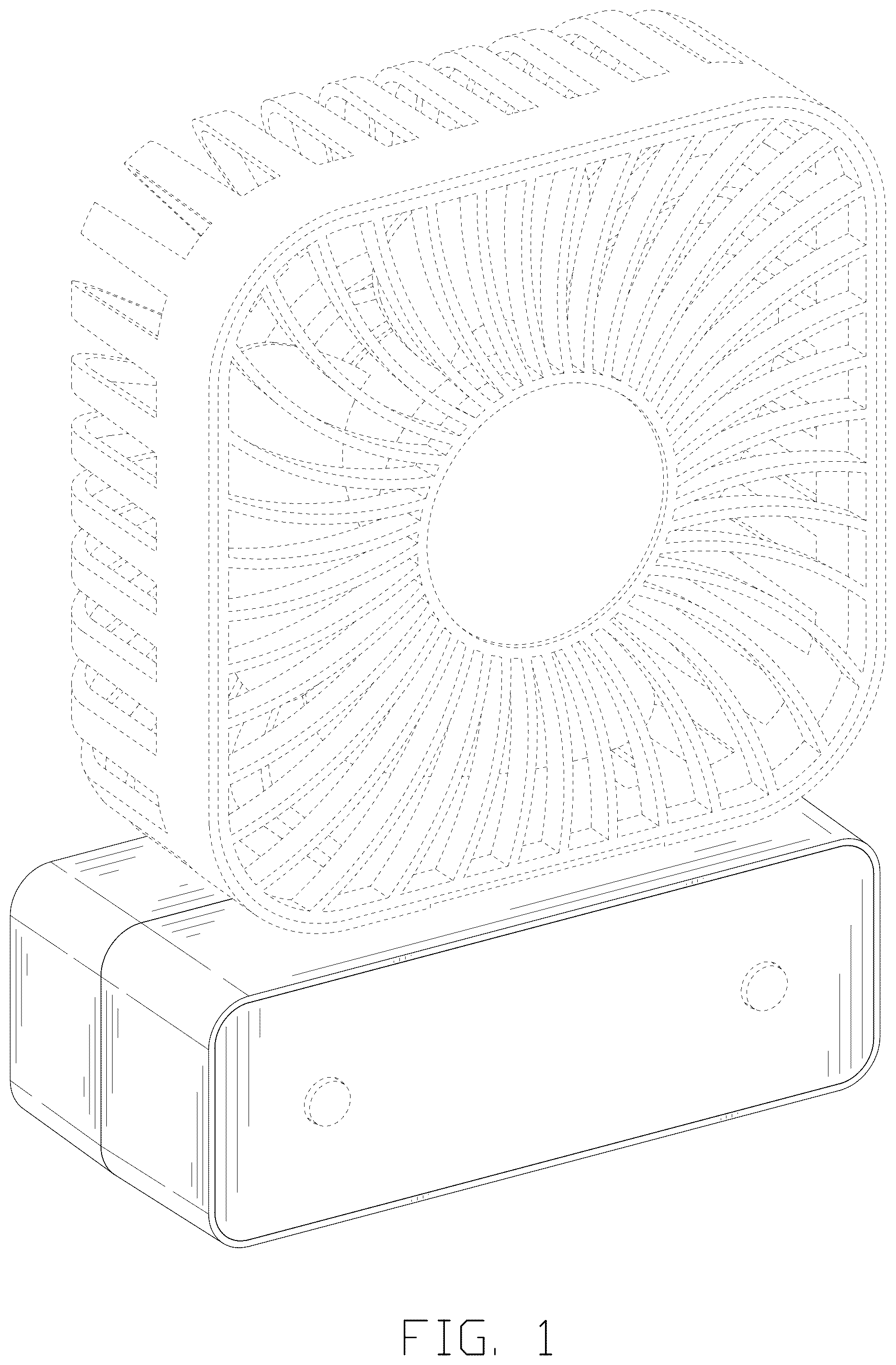 Patent USD1077181 Figure 1 – Ventilating fan