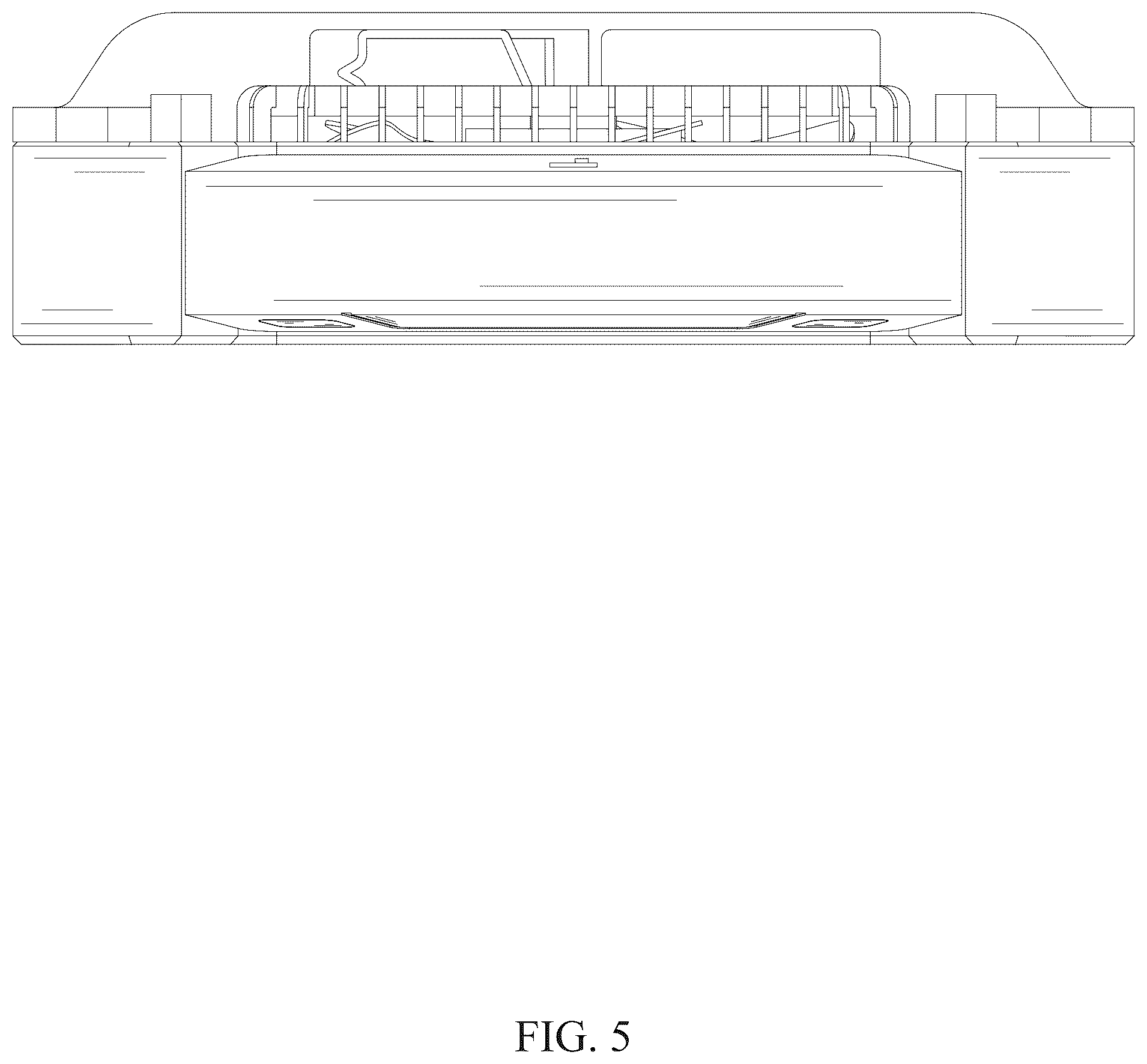 Patent USD1077184 Figure 5 – Personal fan