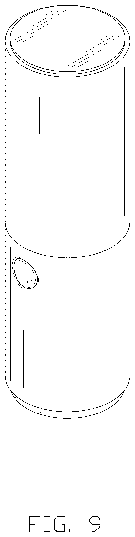 Patent USD1077186 Figure 9 – Handheld fan