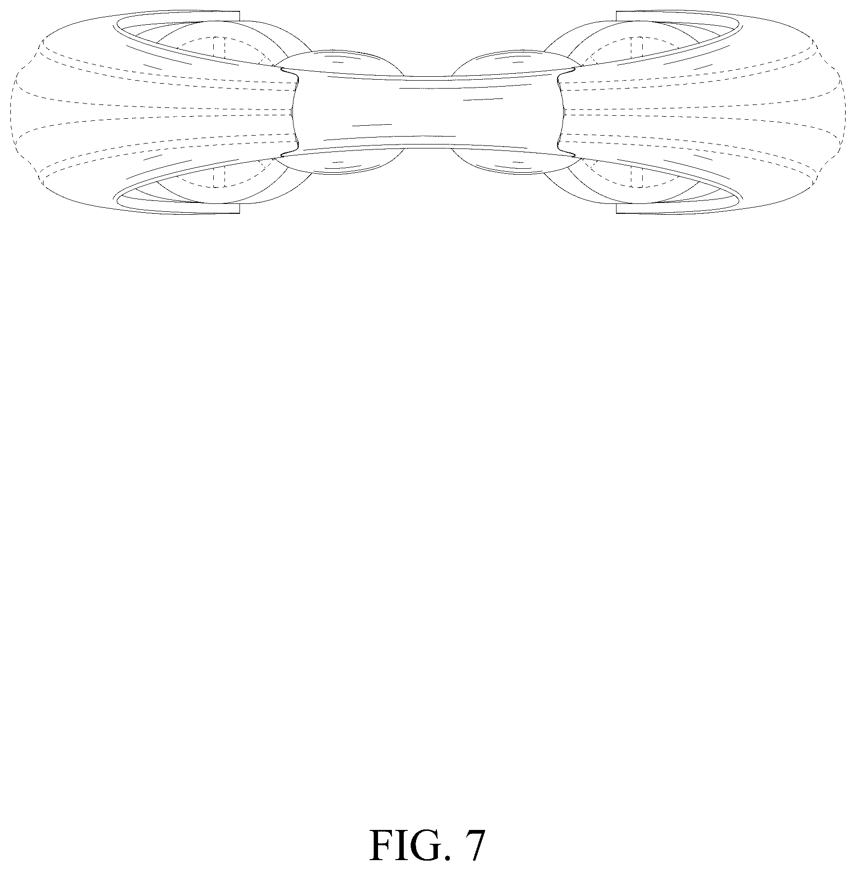 Patent USD1077187 Figure 7 – Neck fan