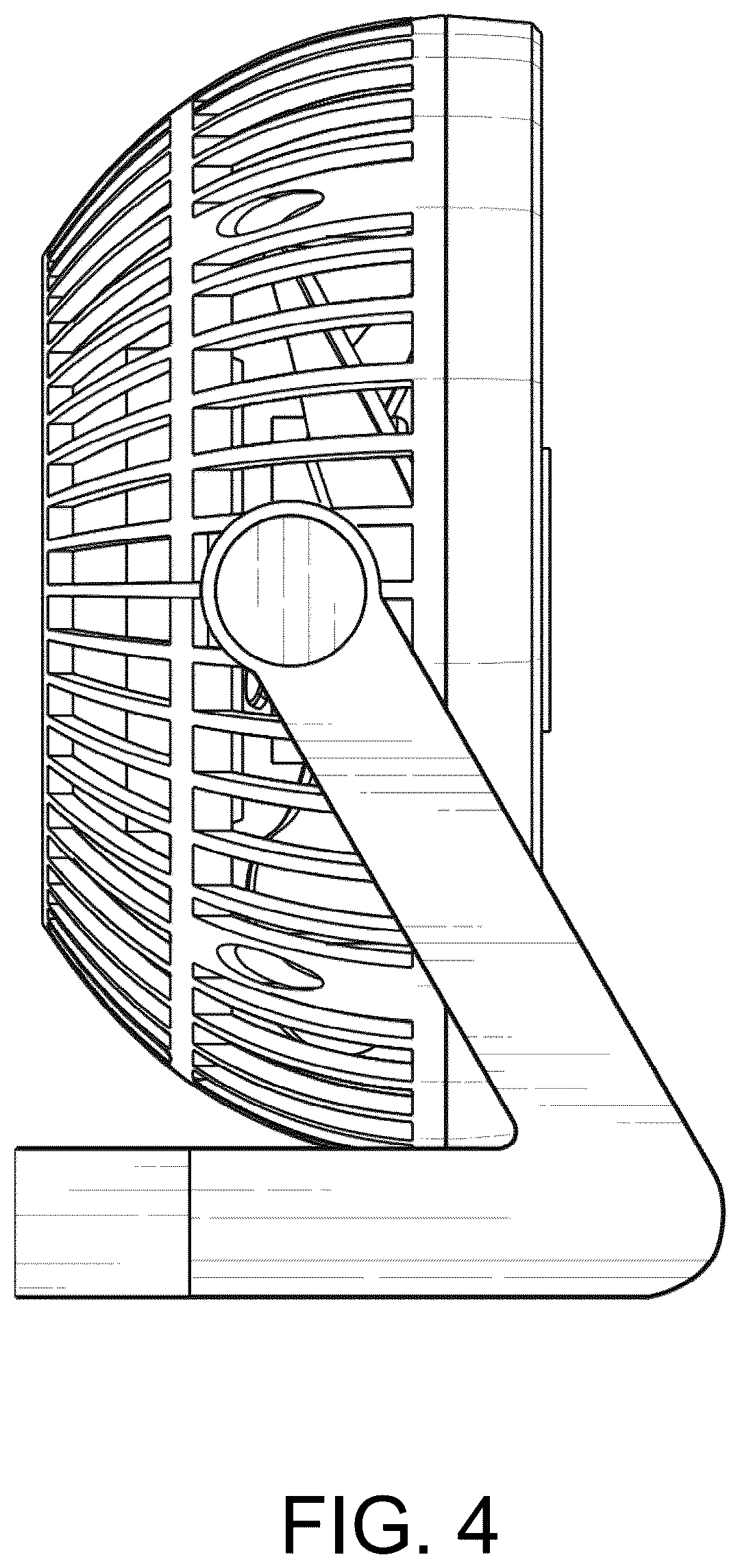 Patent USD1077188 Figure 4 – Desk fan