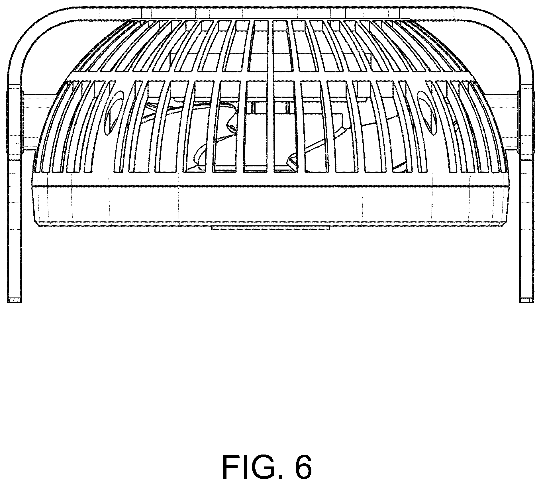 Patent USD1077188 Figure 6 – Desk fan
