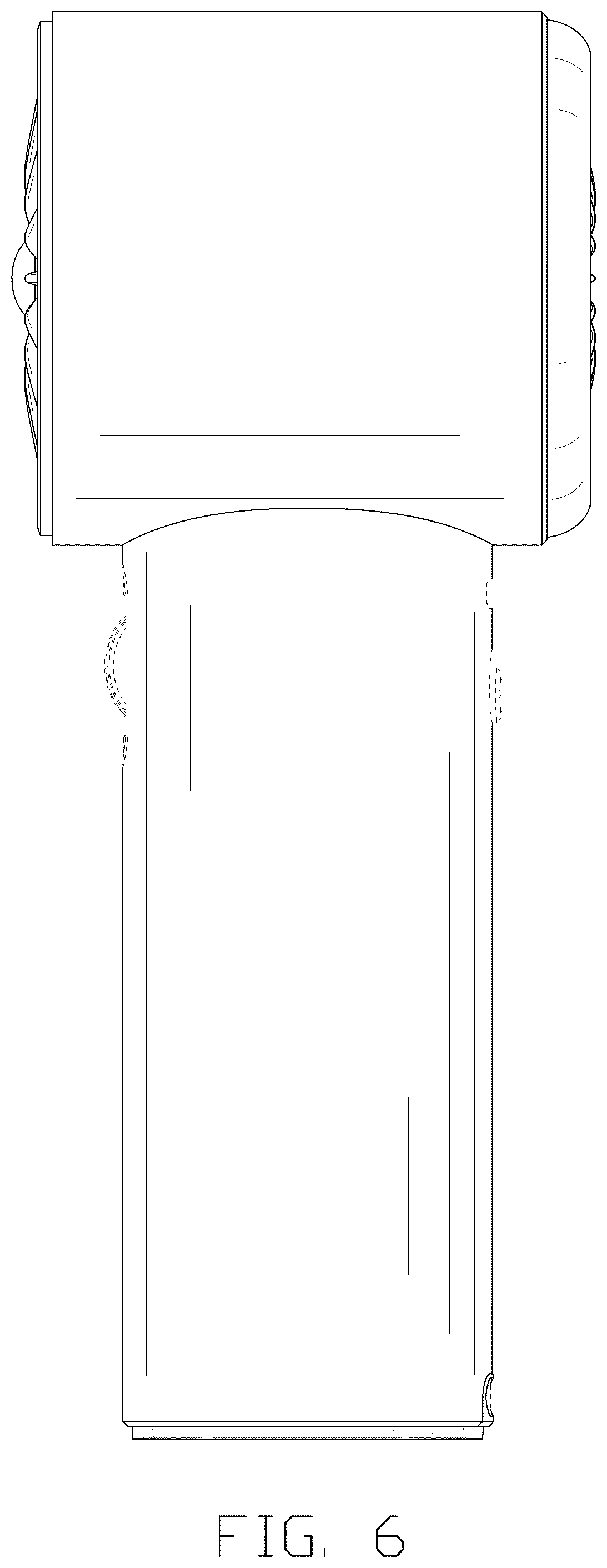 Patent USD1077190 Figure 6 – Portable fan