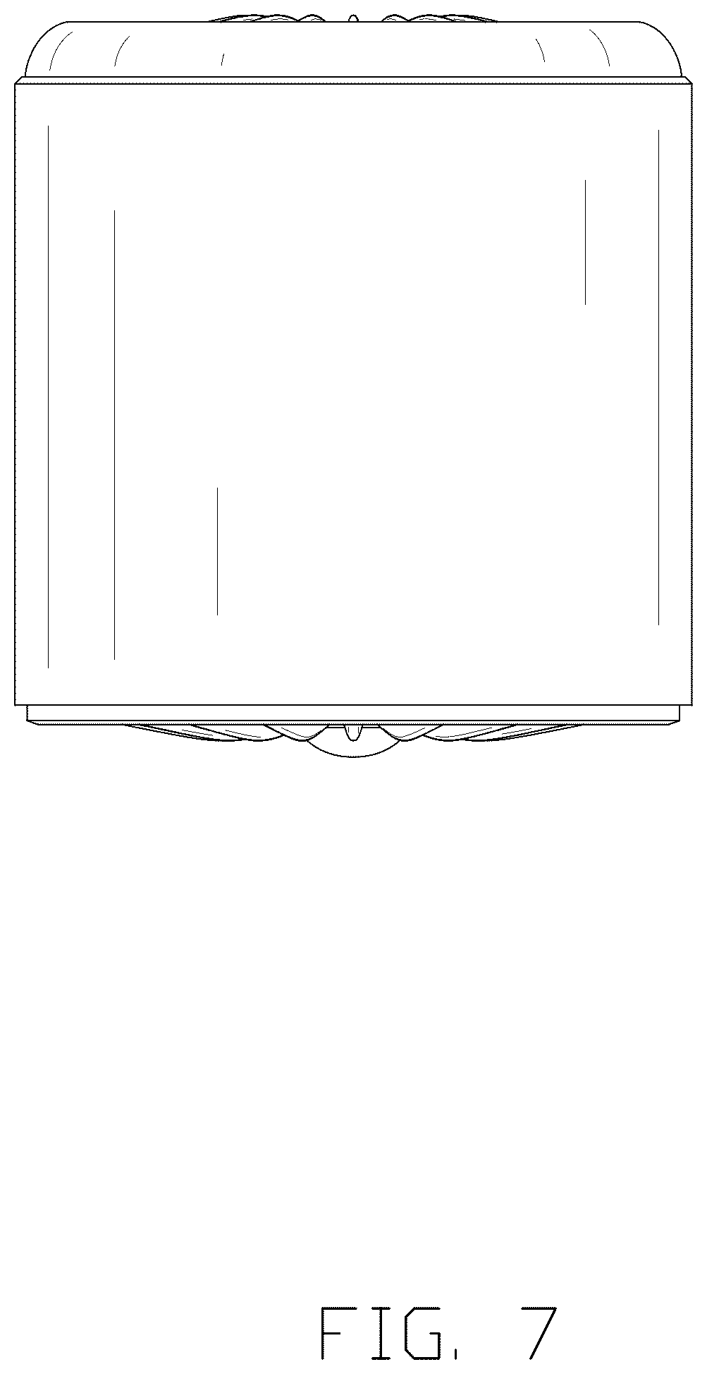 Patent USD1077190 Figure 7 – Portable fan