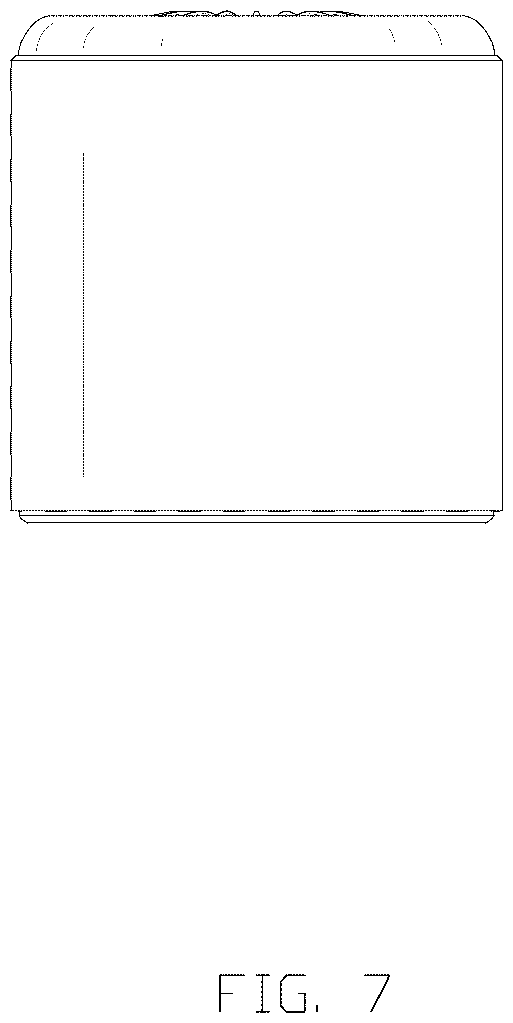 Patent USD1077191 Figure 7 – Portable fan