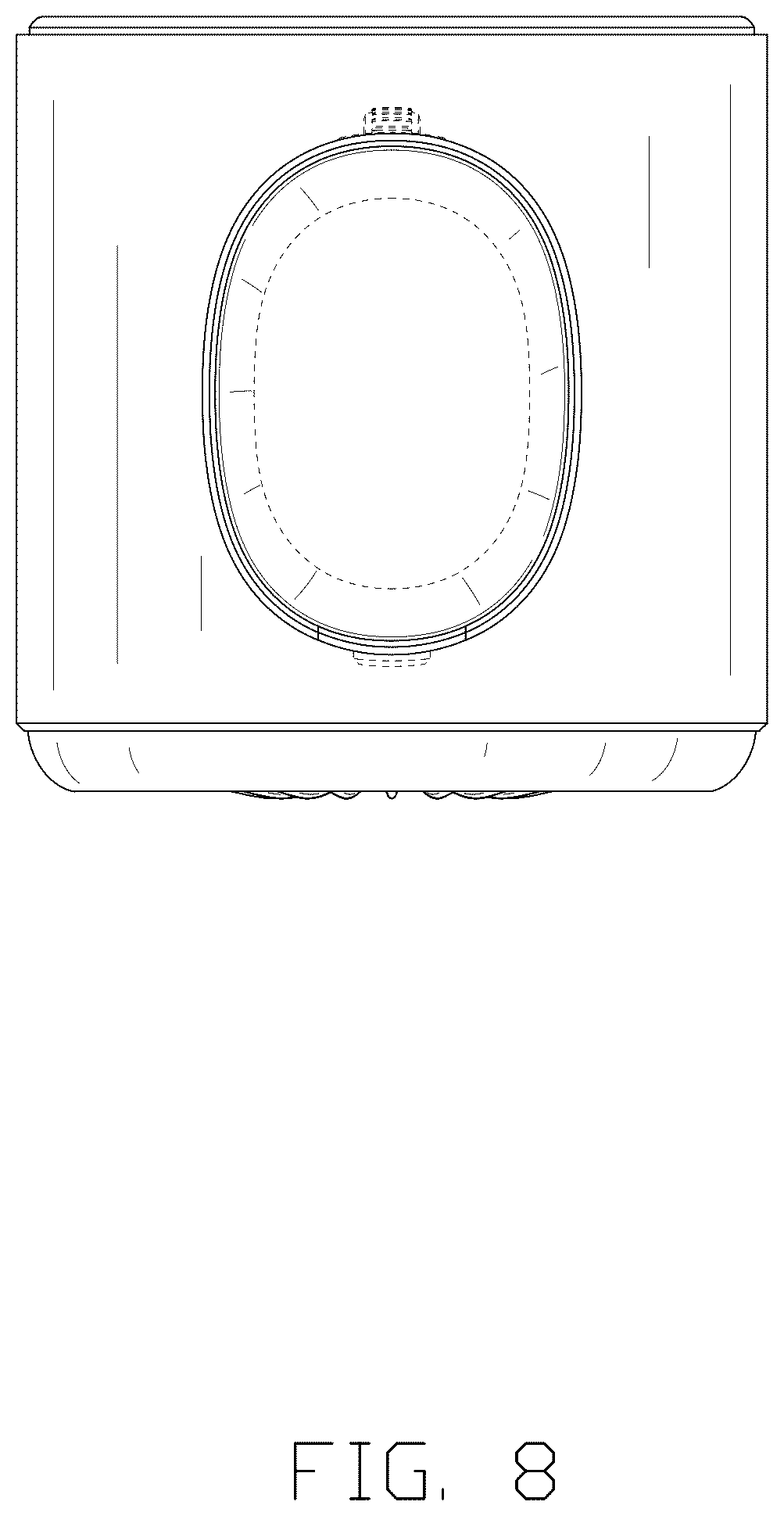 Patent USD1077191 Figure 8 – Portable fan