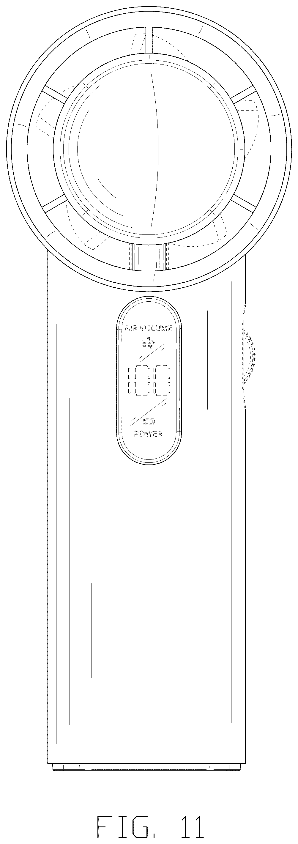 Patent USD1077191 Figure 11 – Portable fan