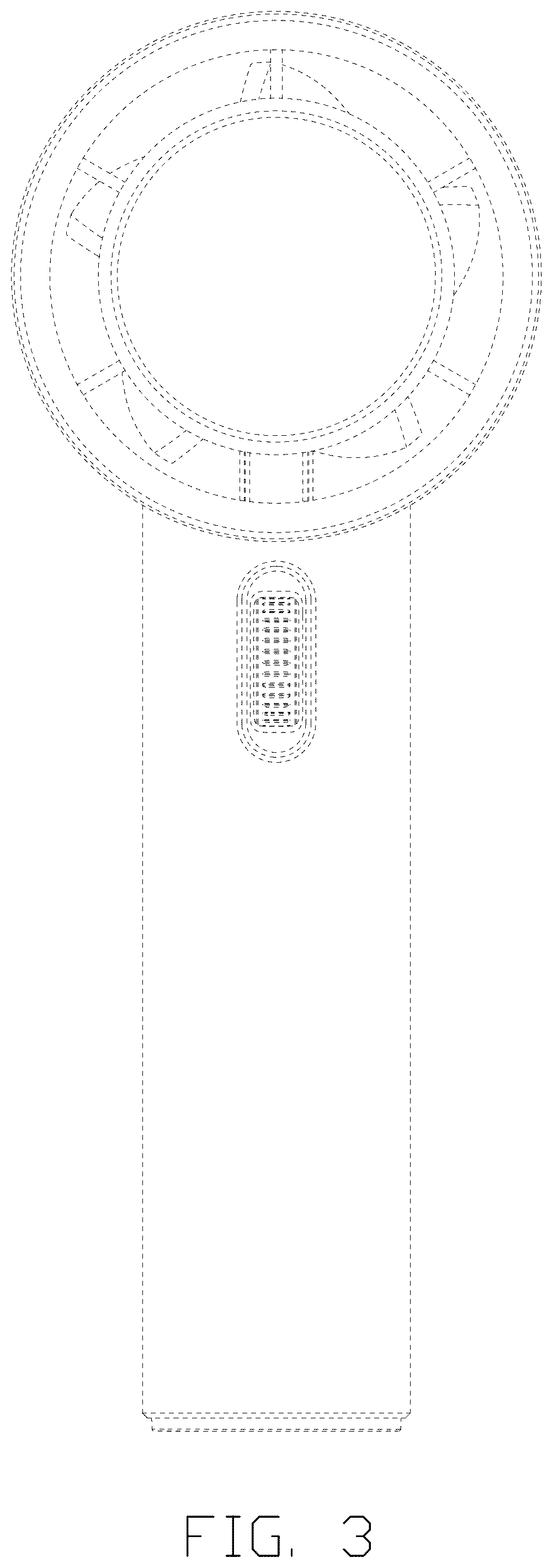 Patent USD1077192 Figure 3 – Portable fan