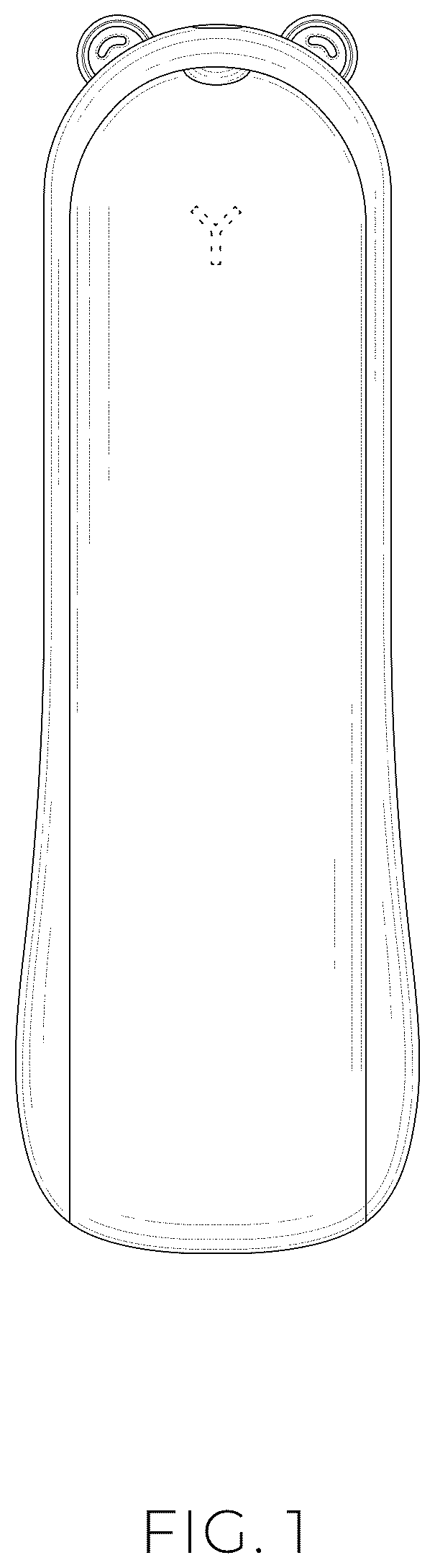 Patent USD1077193 Figure 1 – Foldable handheld fan