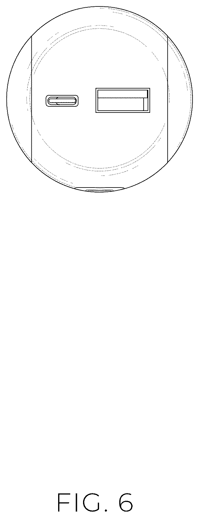 Patent USD1077193 Figure 6 – Foldable handheld fan