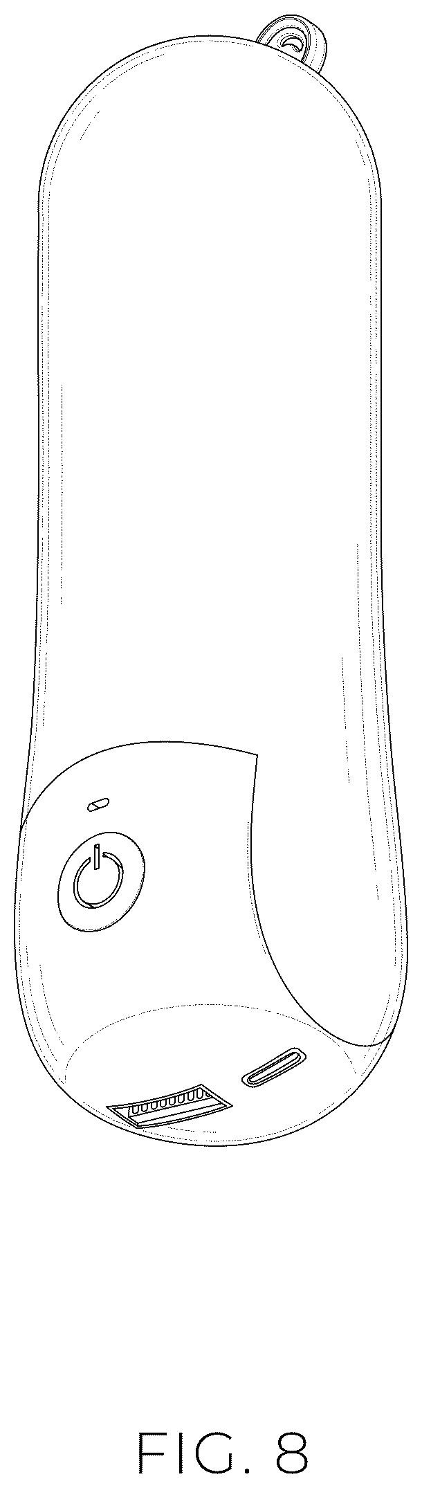 Patent USD1077193 Figure 8 – Foldable handheld fan
