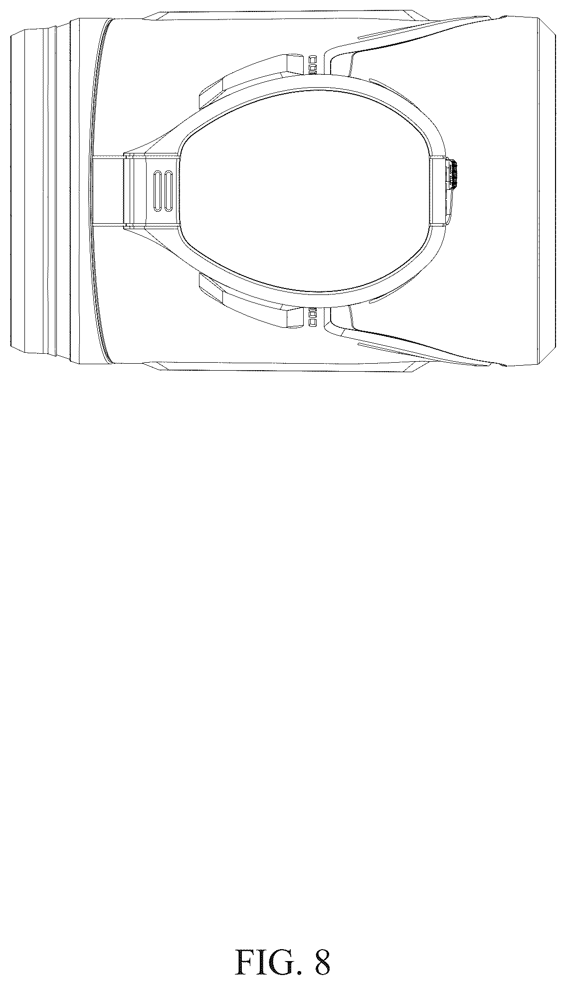 Patent USD1077194 Figure 8 – Handheld fan