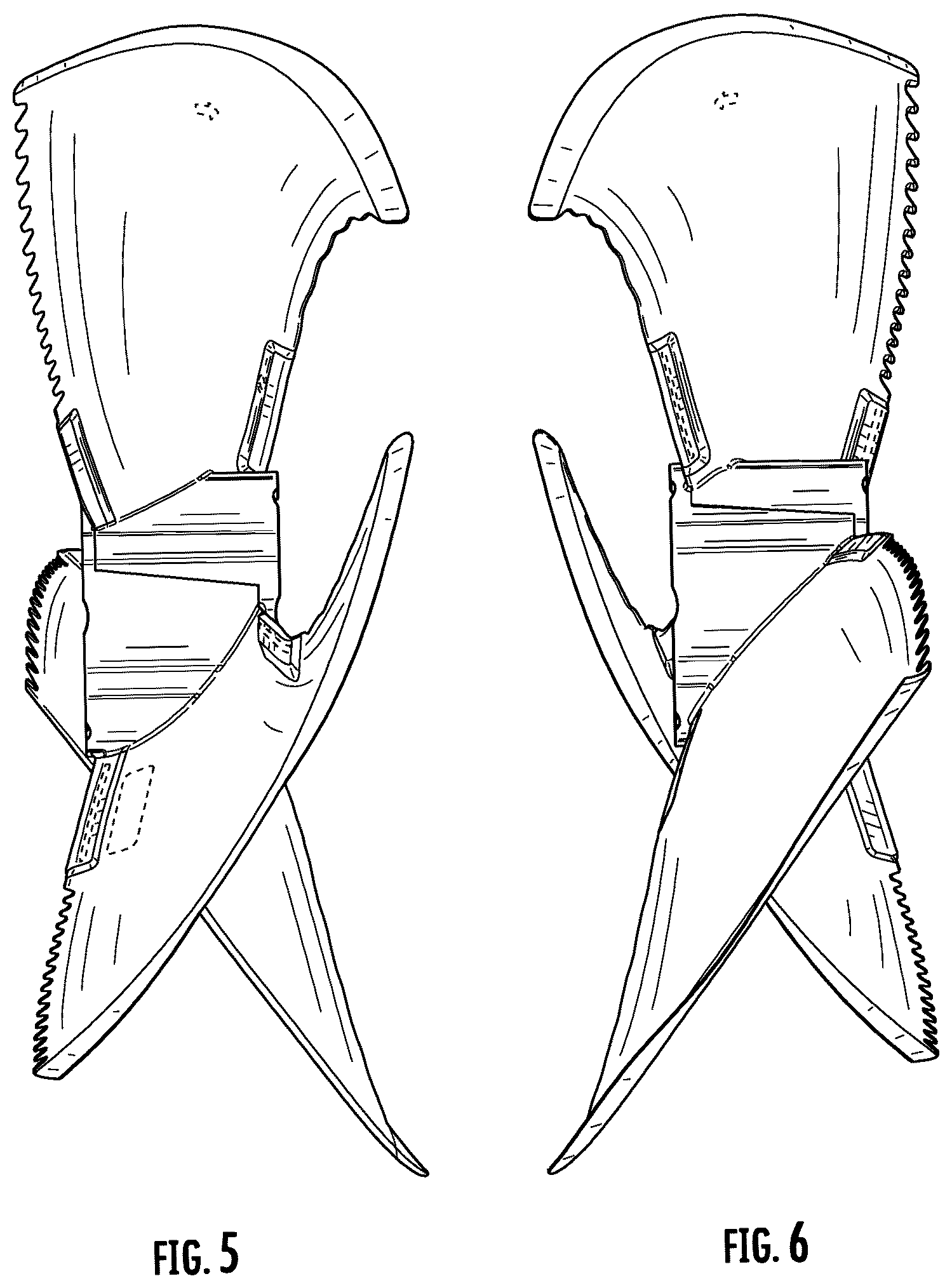 Patent USD1077196 Figure 5 – Fan wheel