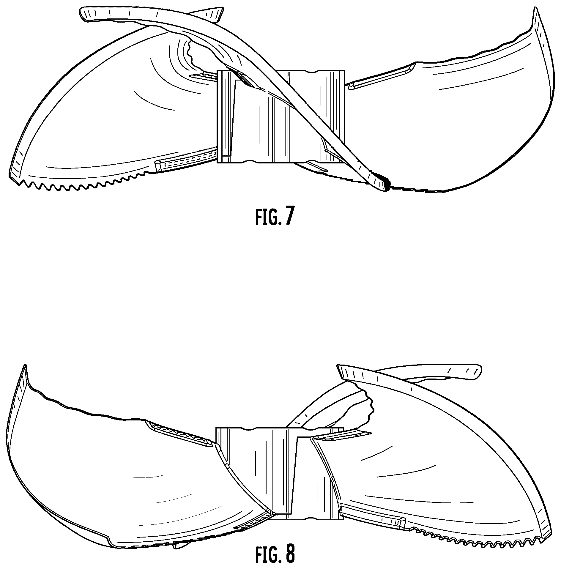 Patent USD1077196 Figure 6 – Fan wheel