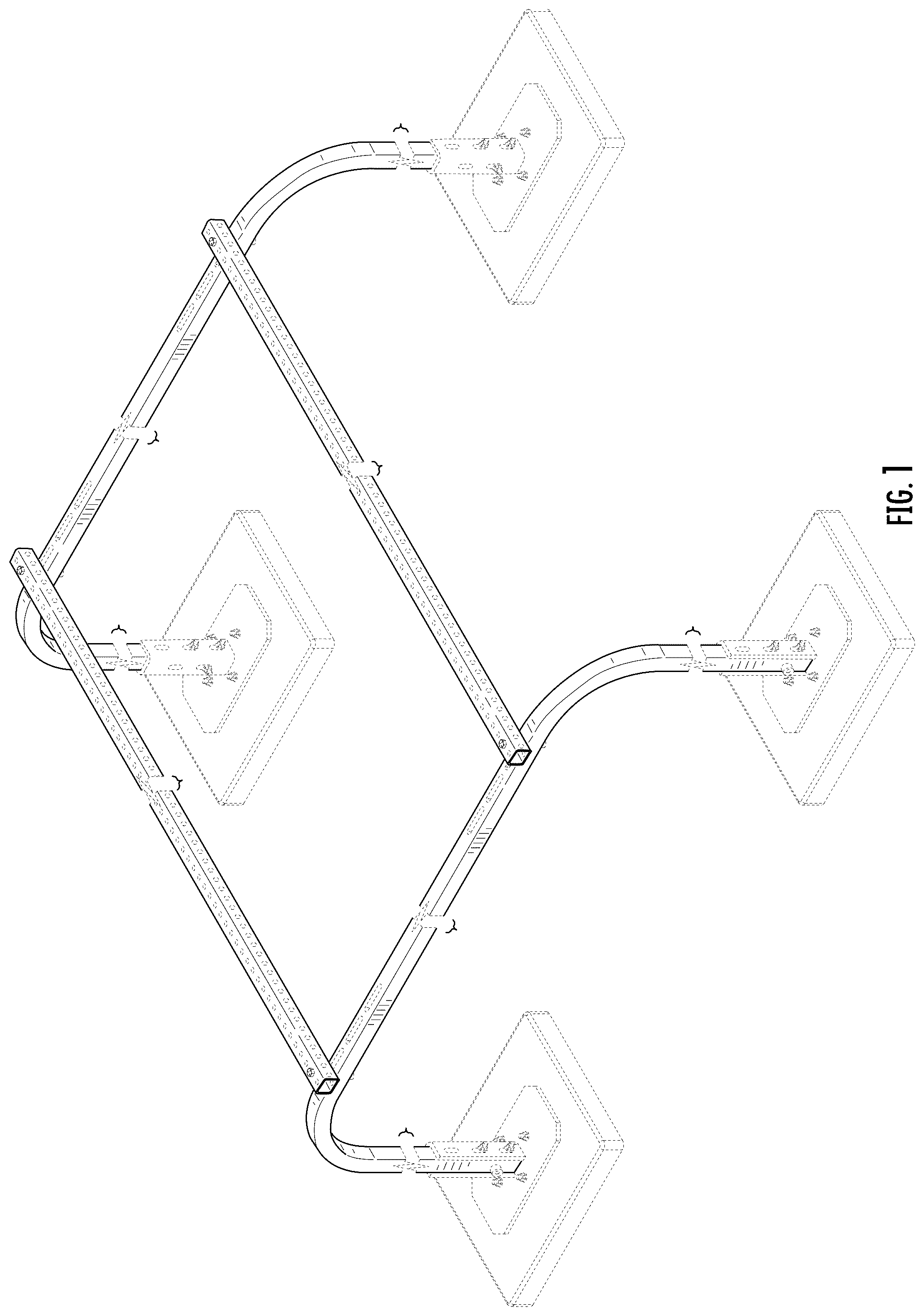 Patent USD1077198 — HVAC support — Figure 1